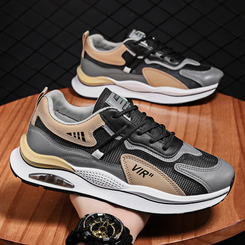 Herren modische Sneakers mit atmungsaktivem Mesh-Obermaterial und dämpfender Laufsohle Heidi Mode - Image 7