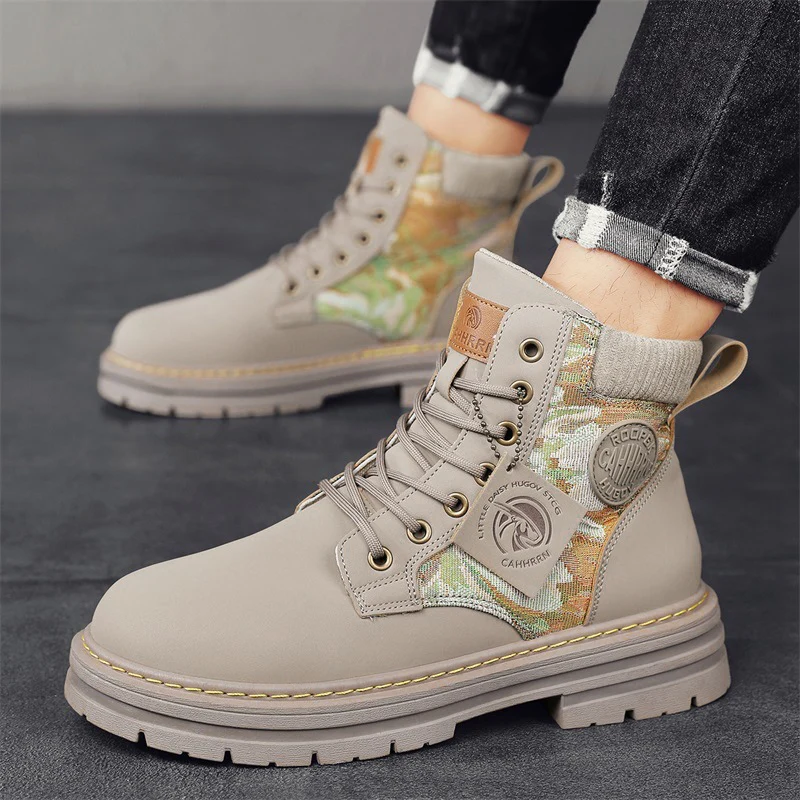 Herren modische und robuste Wanderschuhe mit rutschfester Sohle Heidi Mode - Image 3