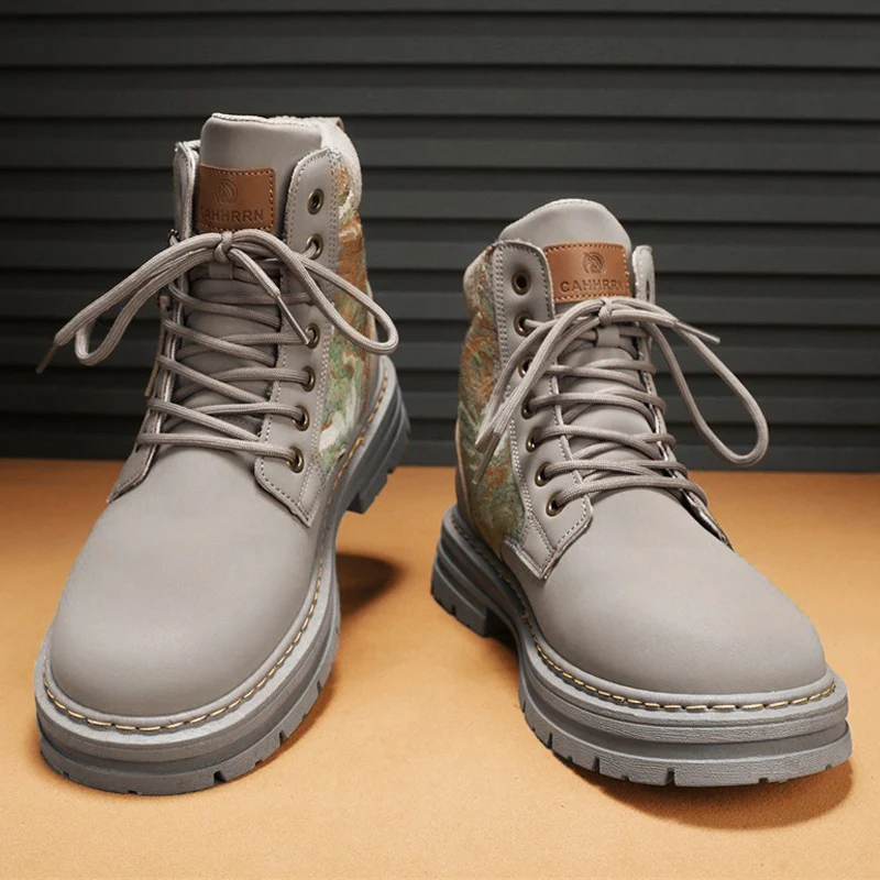 Herren modische und robuste Wanderschuhe mit rutschfester Sohle Heidi Mode - Image 4