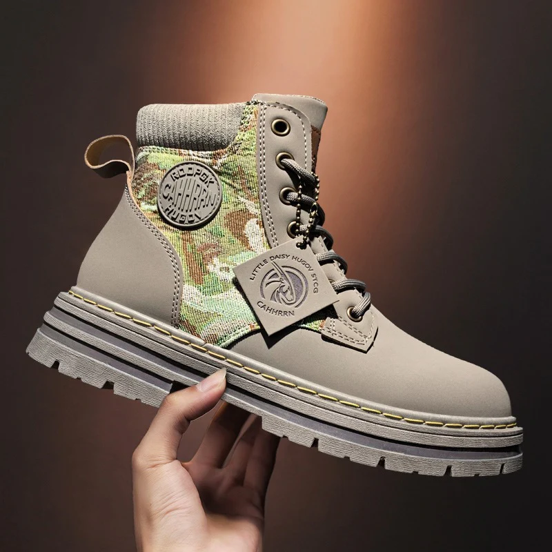 Herren modische und robuste Wanderschuhe mit rutschfester Sohle Heidi Mode - Image 6