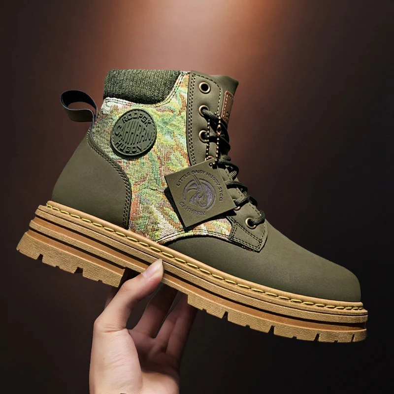 Herren modische und robuste Wanderschuhe mit rutschfester Sohle Heidi Mode - Image 7