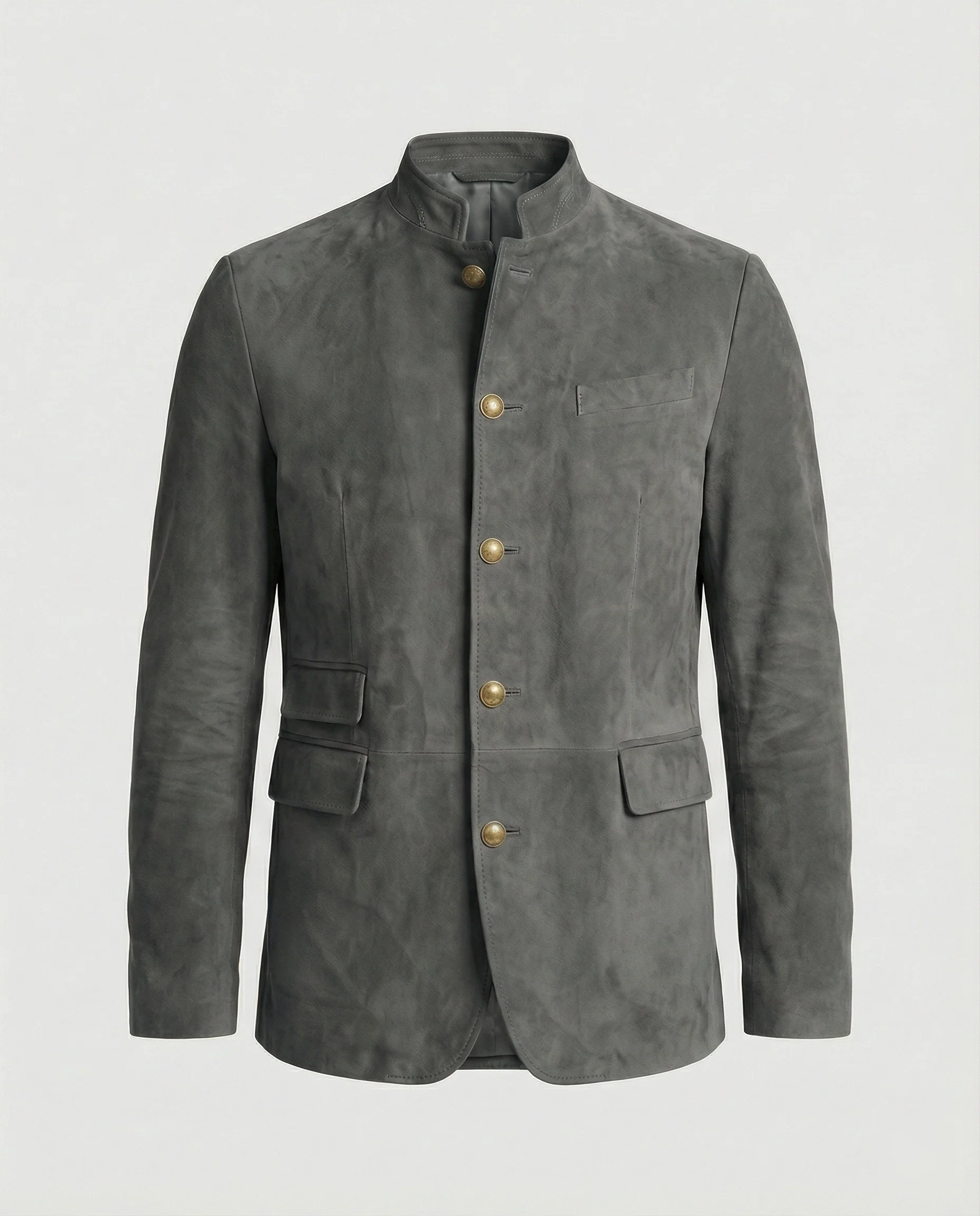 Herren Wildlederjacke modern - Image 4