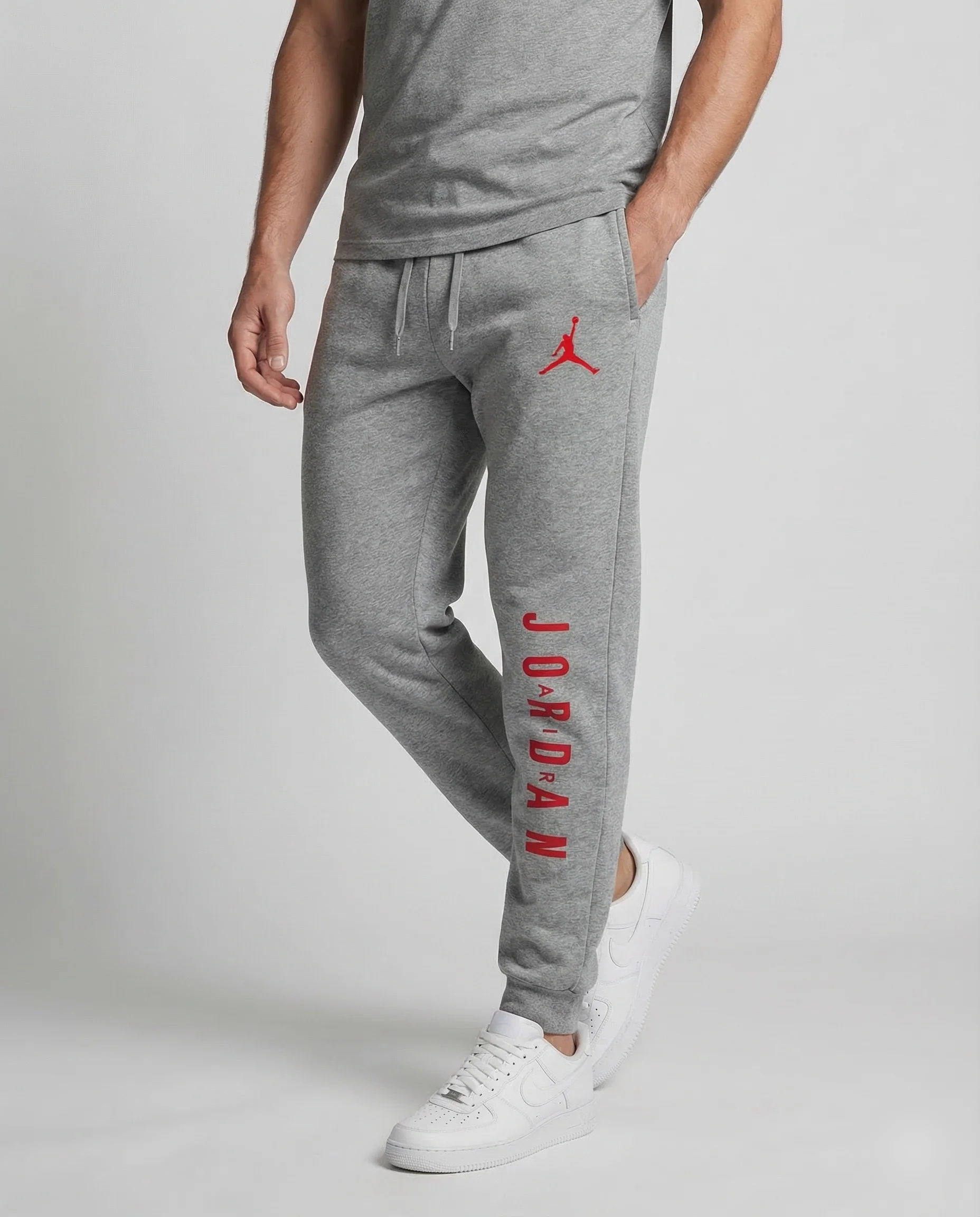 Herren Jogginghose Fleece Logodruck - Image 2