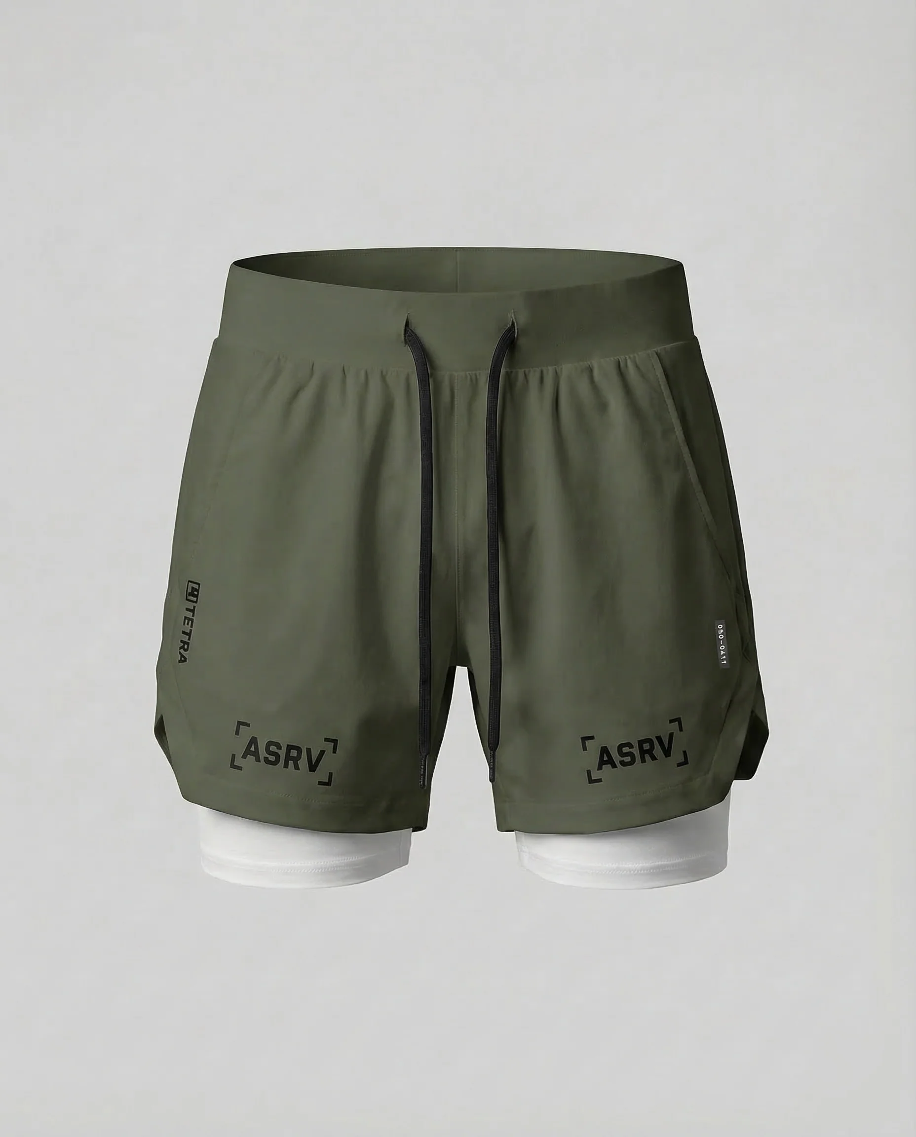 Herren Trainingsshorts 2in1 Kompression - Image 4