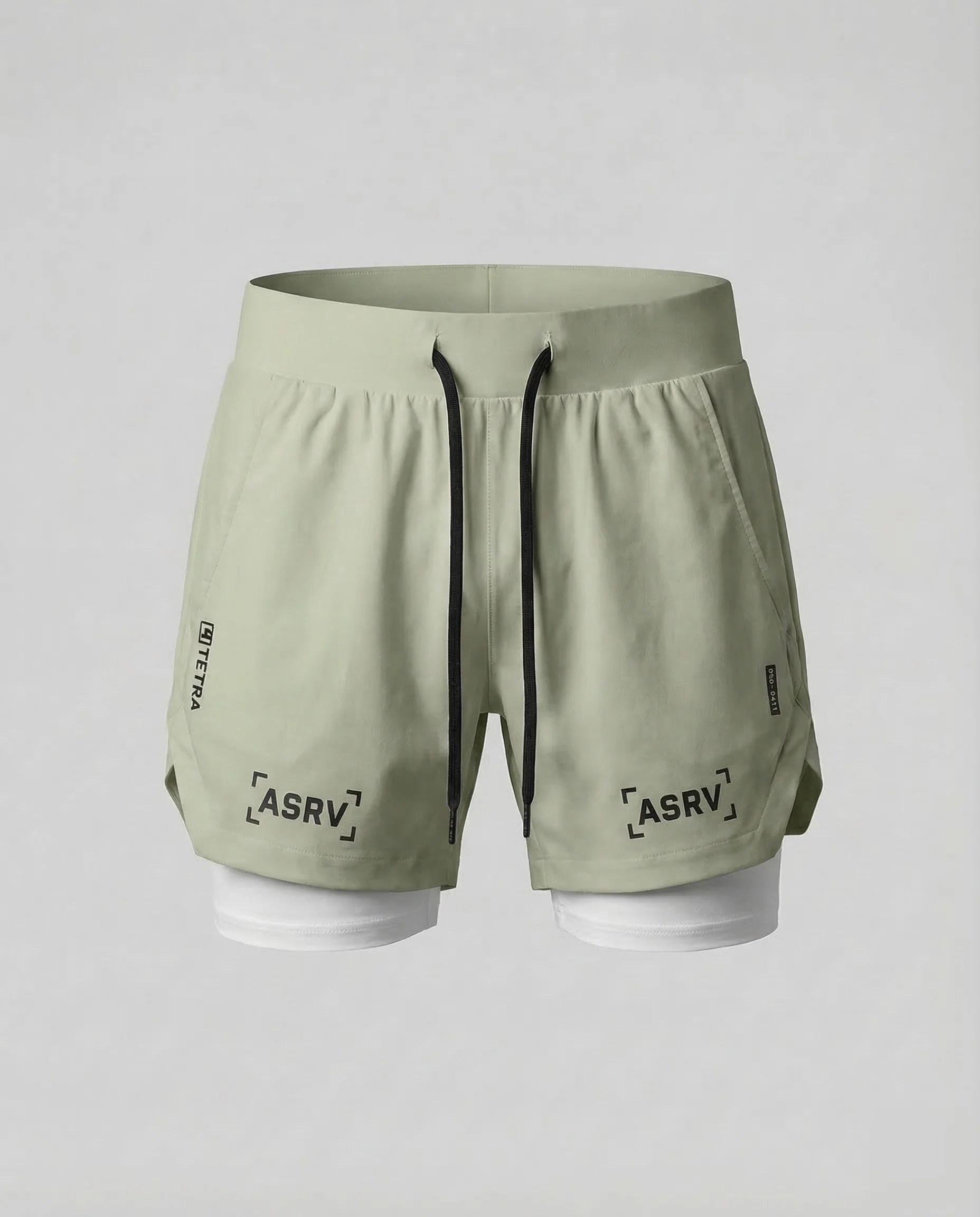 Herren Trainingsshorts 2in1 Kompression - Image 5