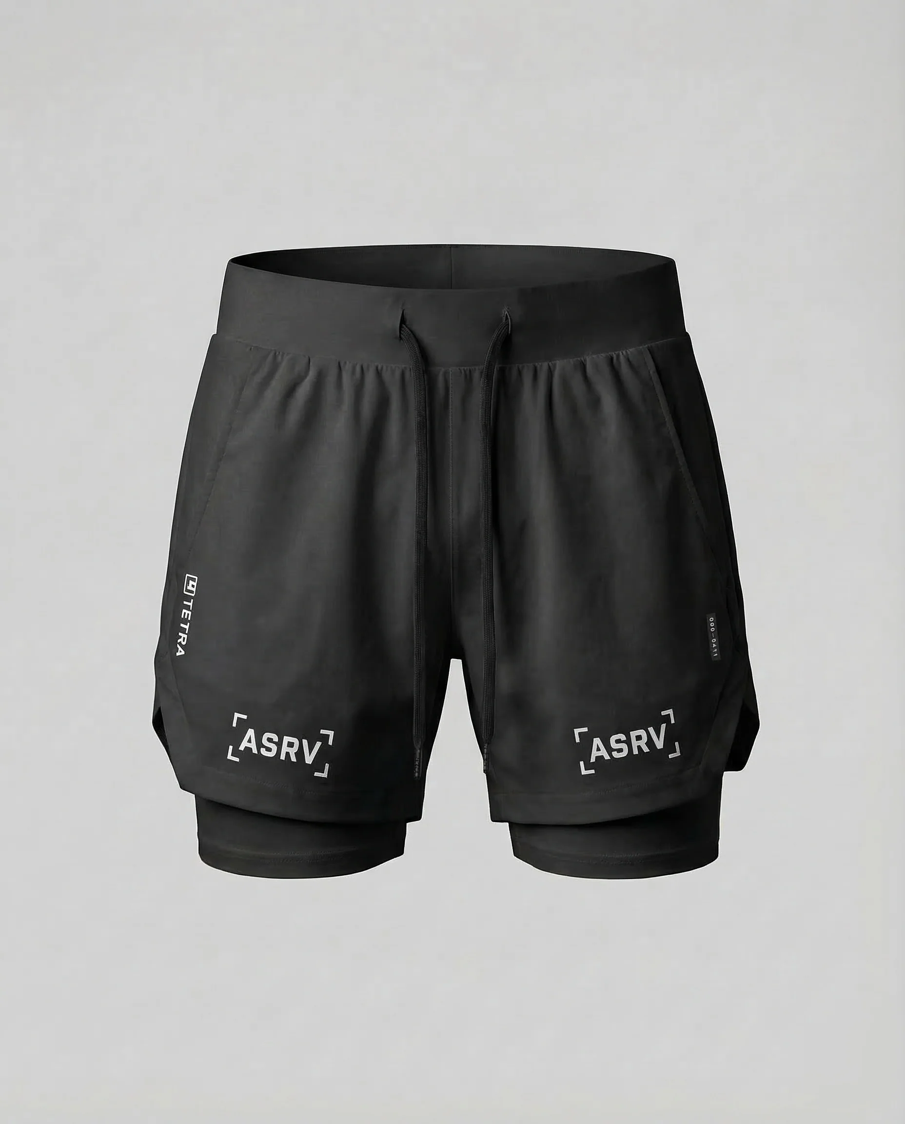 Herren Trainingsshorts 2in1 Kompression - Image 7