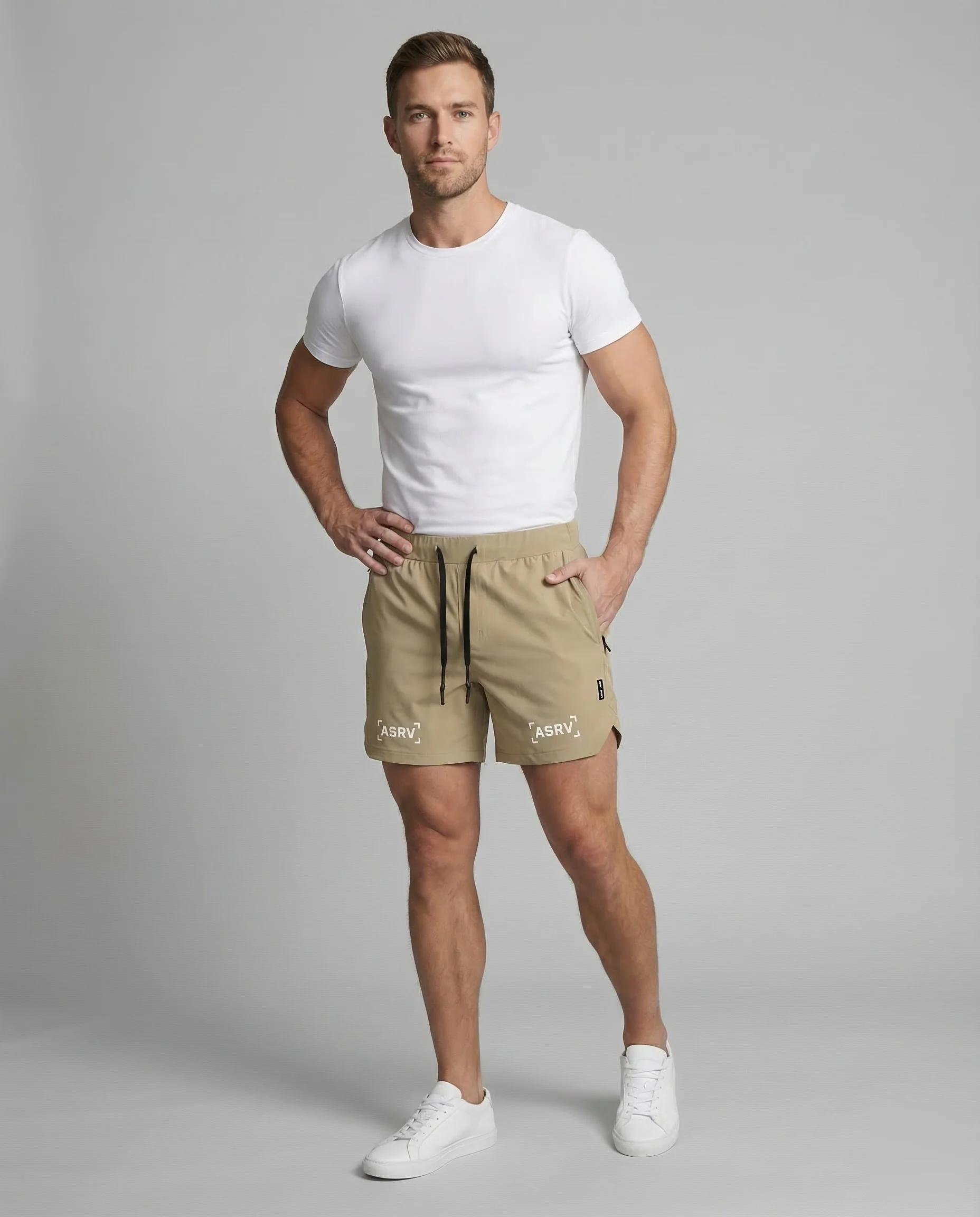 Herren Trainingsshorts 2in1 Kompression - Image 8