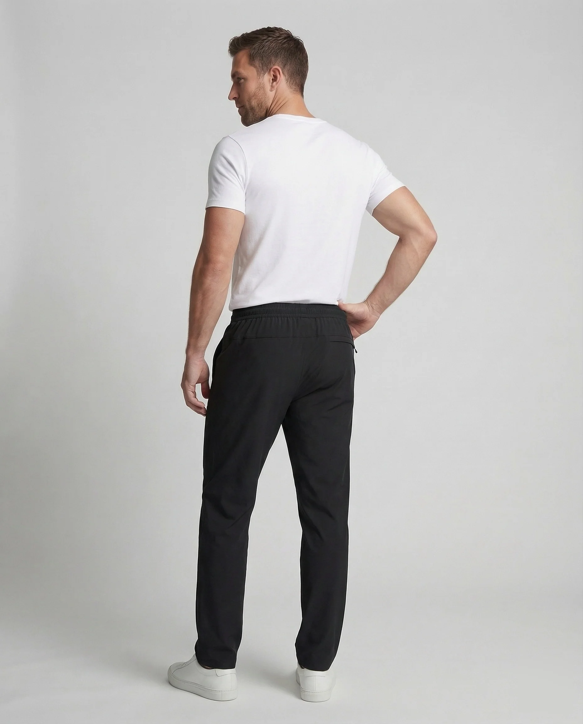 Herren Jogginghose Mikrofaser - Image 4
