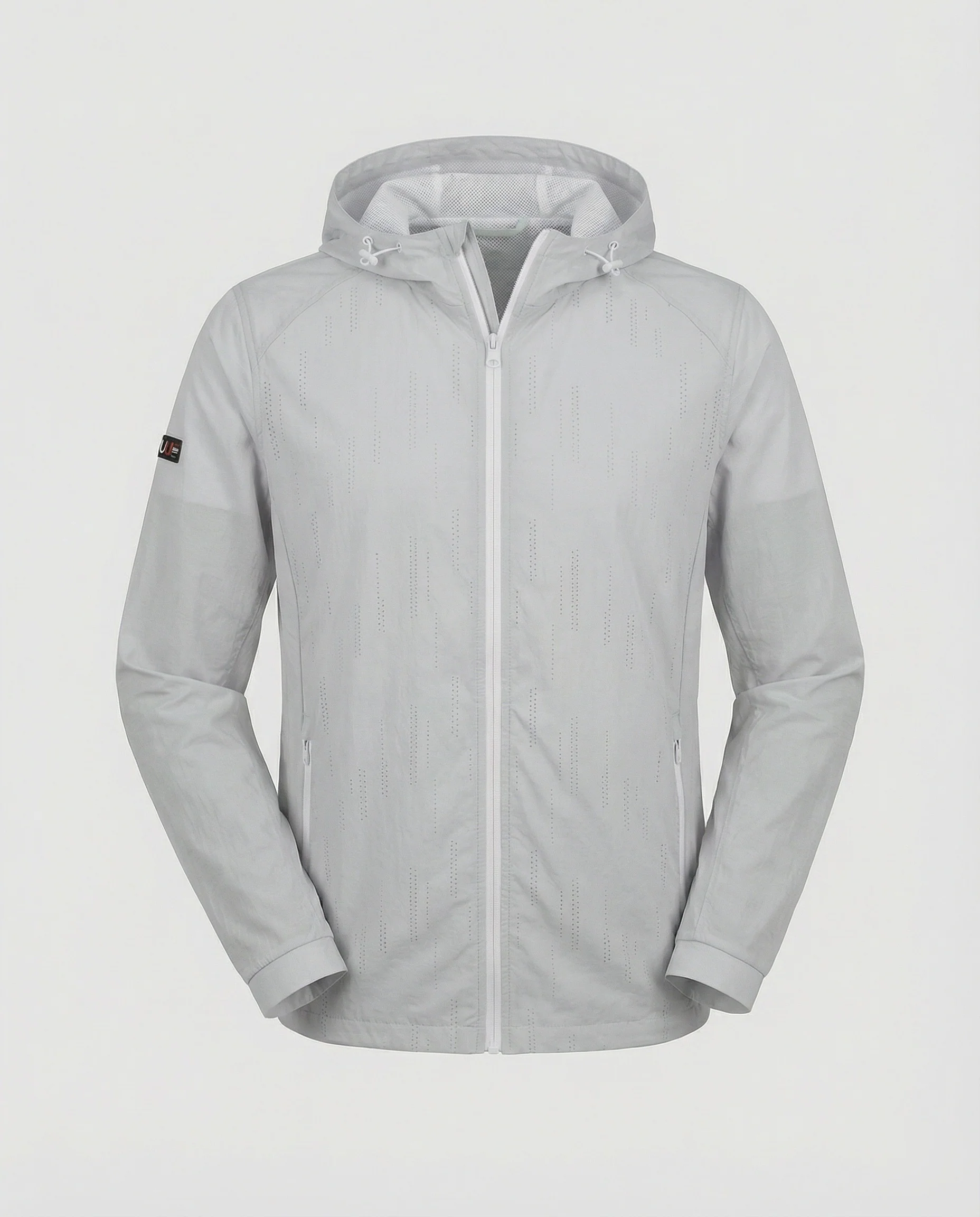 Laufjacke Atmungsaktiv Mit Reißverschluss Herren - Image 2