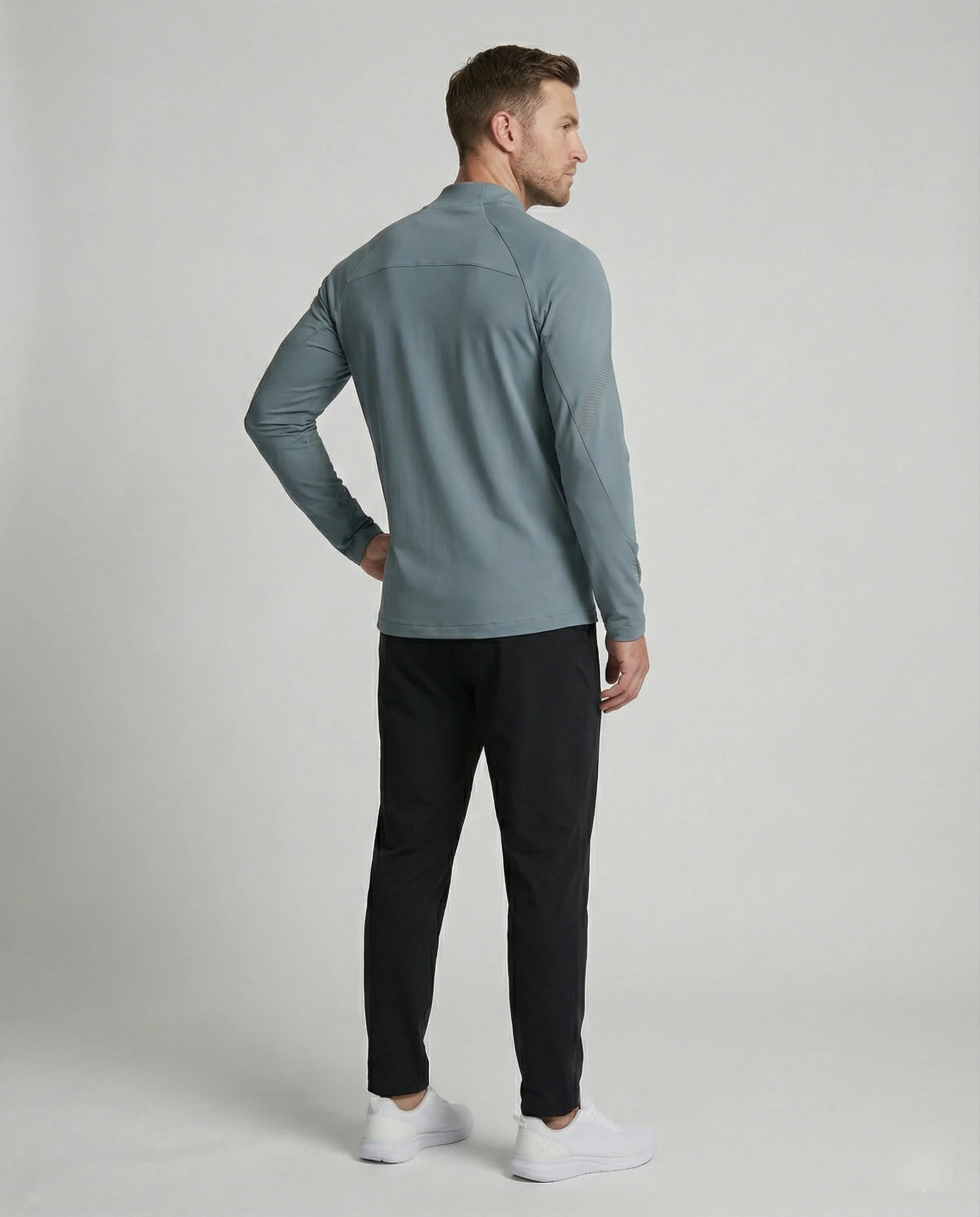 Trainingsjacke Atmungsaktiv Raglan Herren - Image 5
