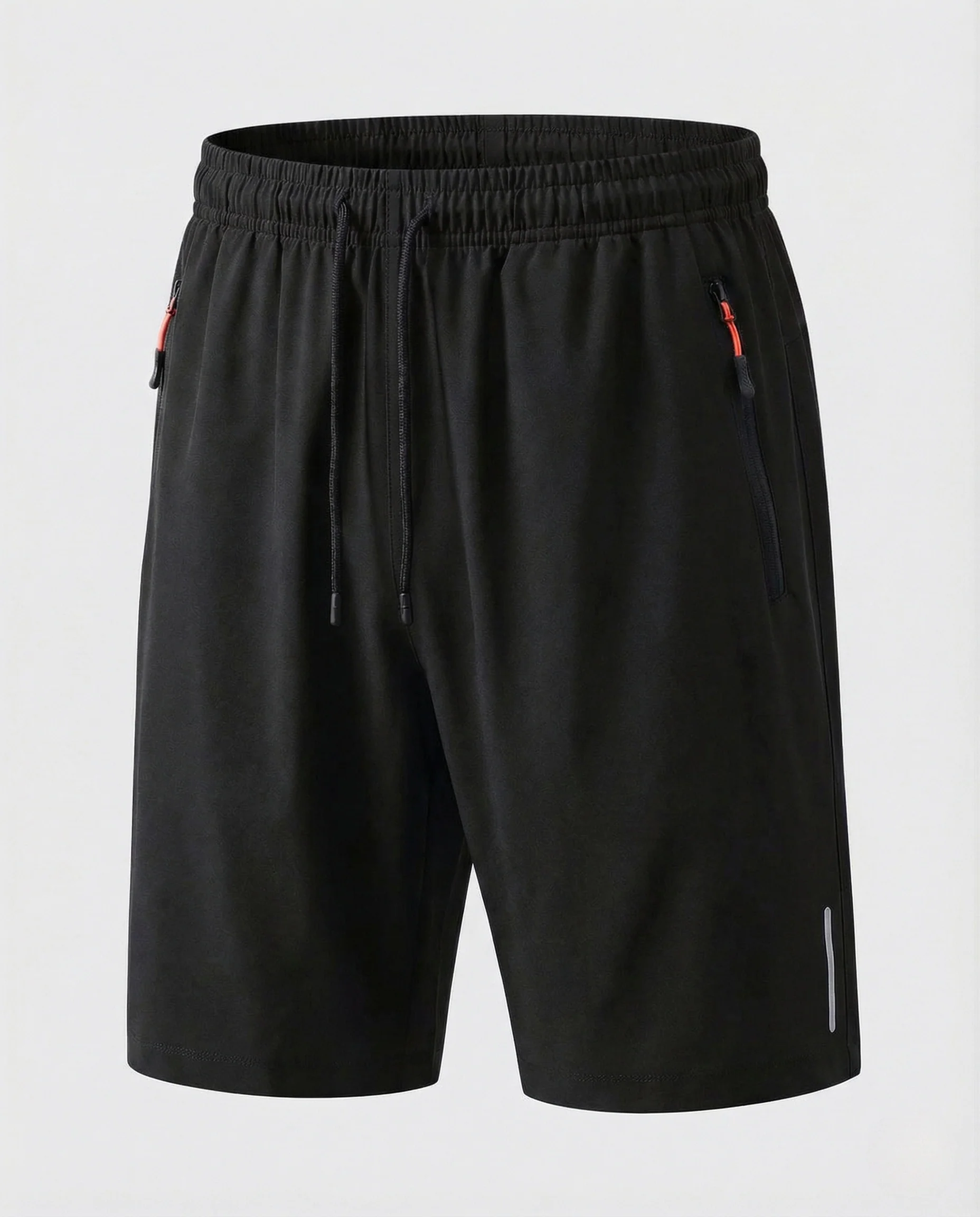 Herren Trainingsshorts Atmungsaktiv Reißverschlusstasche - Image 6