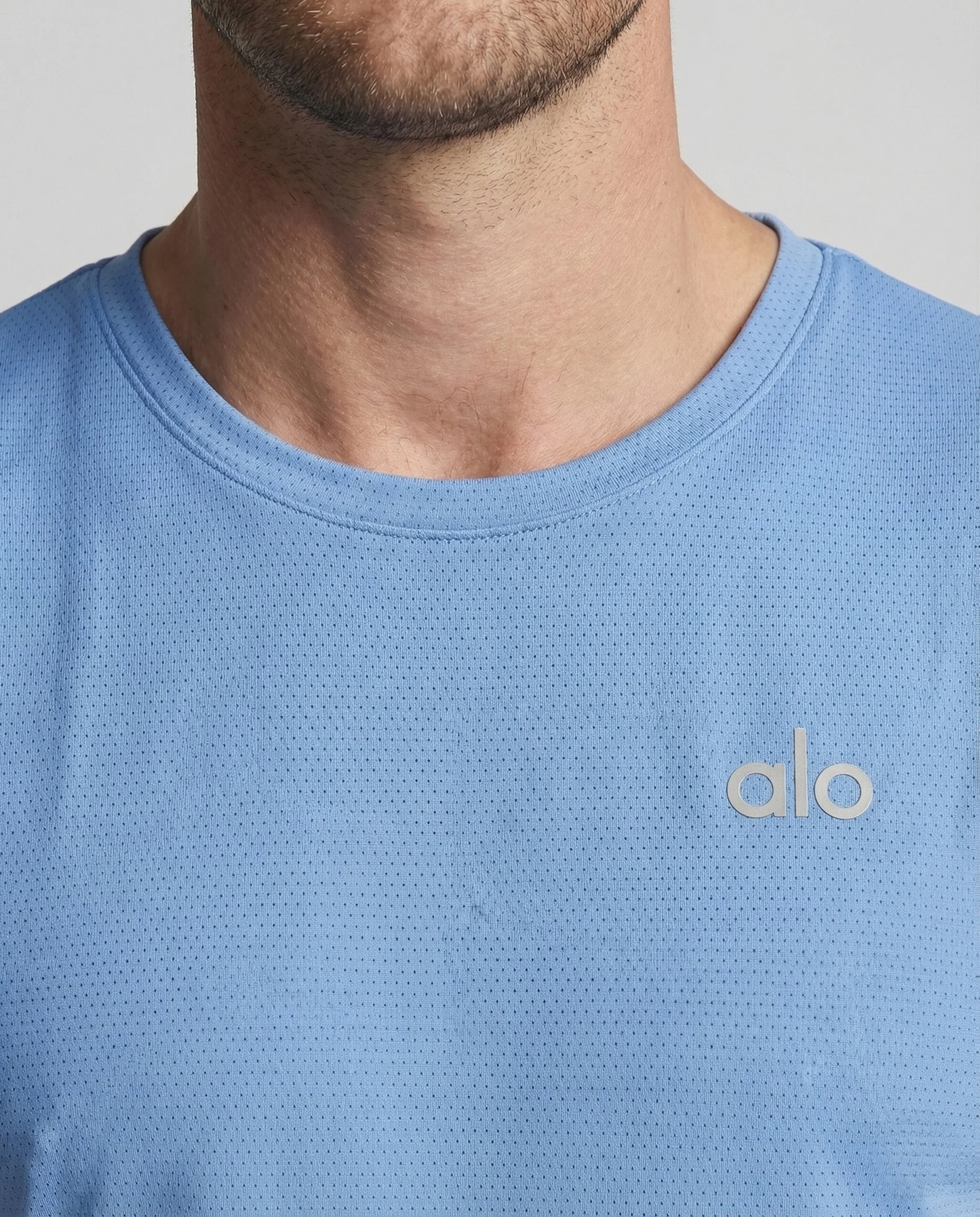 Herren Atmungsaktives Funktionsshirt Sport Shirt mit Netz Belüftung - Image 3