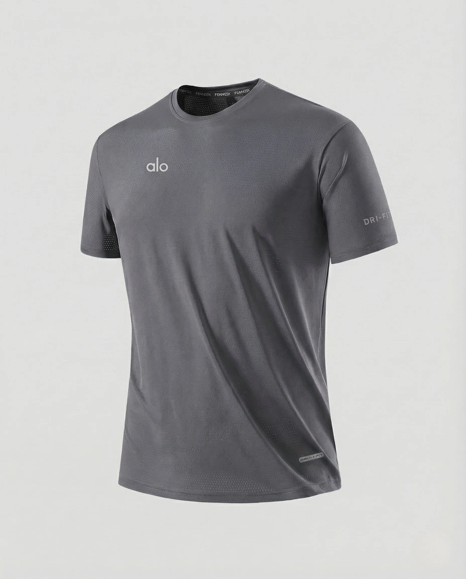 Herren Atmungsaktives Funktionsshirt Sport Shirt mit Netz Belüftung - Image 7