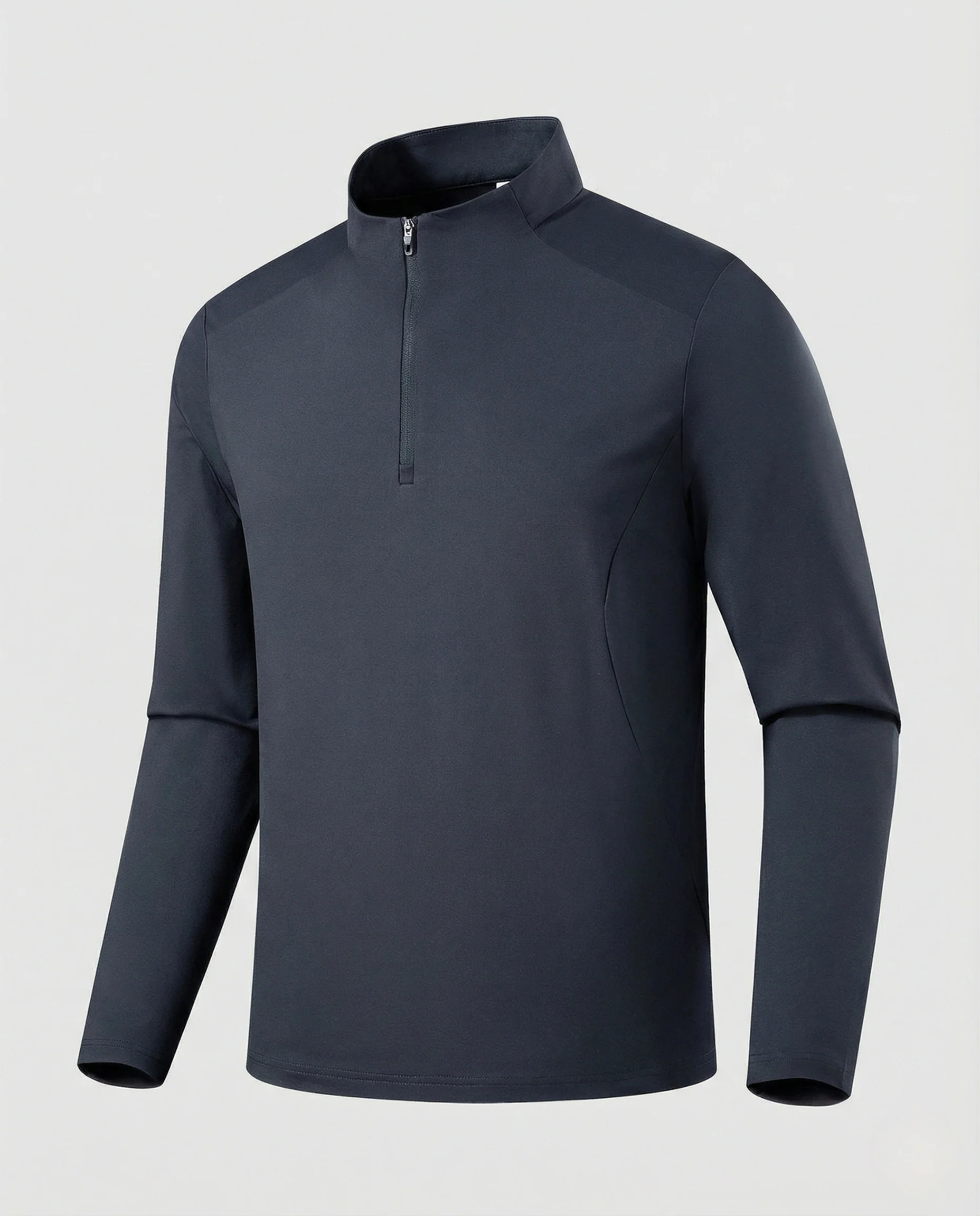 Herren Langarm-Funktionsshirt mit Reißverschluss - Image 5