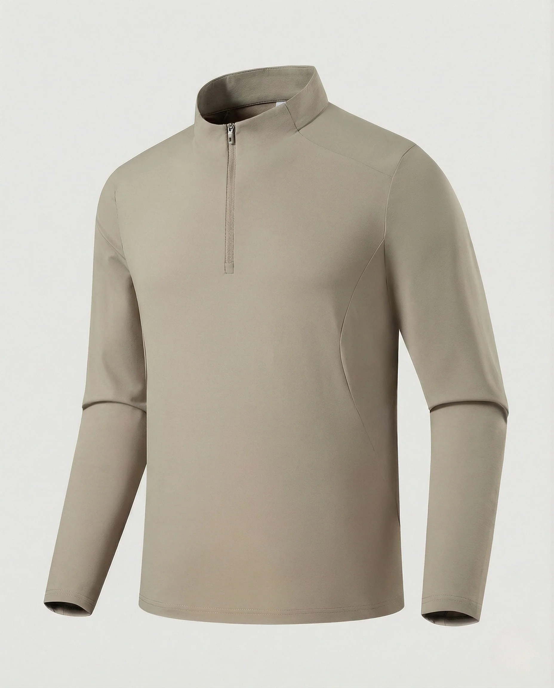 Herren Langarm-Funktionsshirt mit Reißverschluss - Image 6