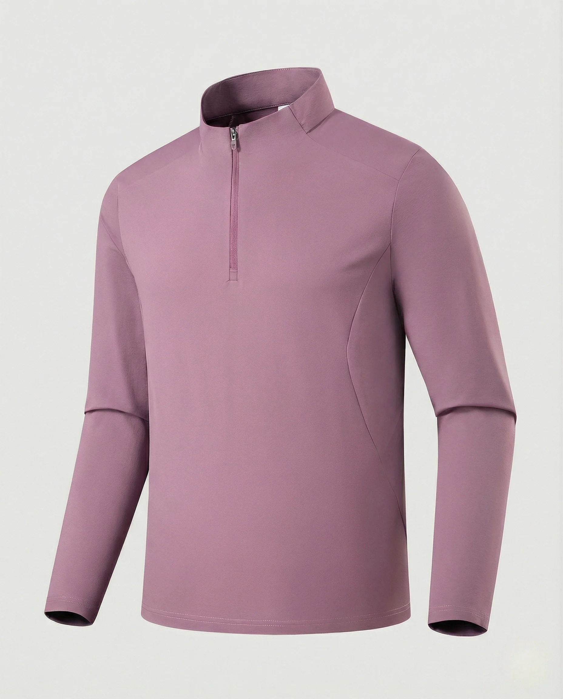 Herren Langarm-Funktionsshirt mit Reißverschluss - Image 8