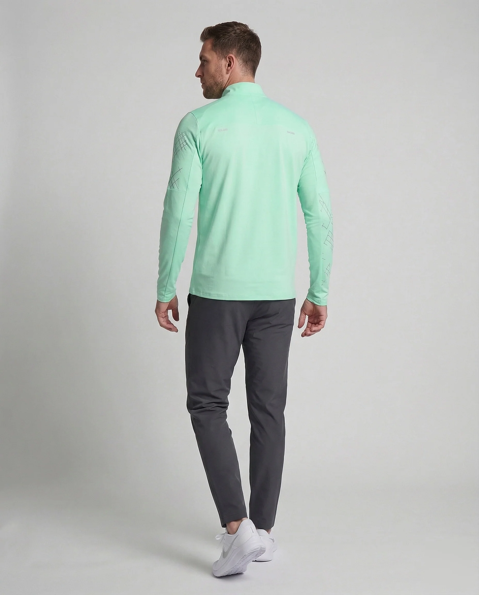 Herren Laufshirt mit Reflektor-Print - Image 4