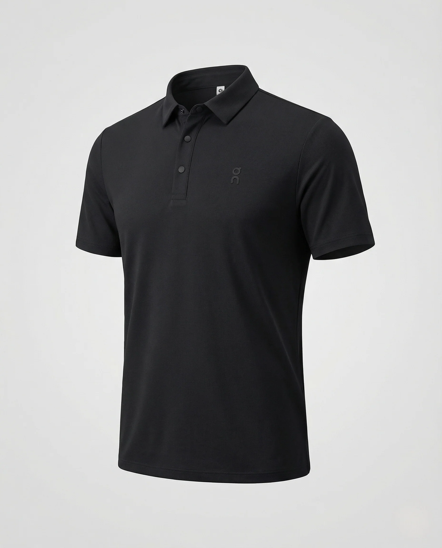 Herren Mikropiqué Poloshirt mit Druckknöpfen - Image 5
