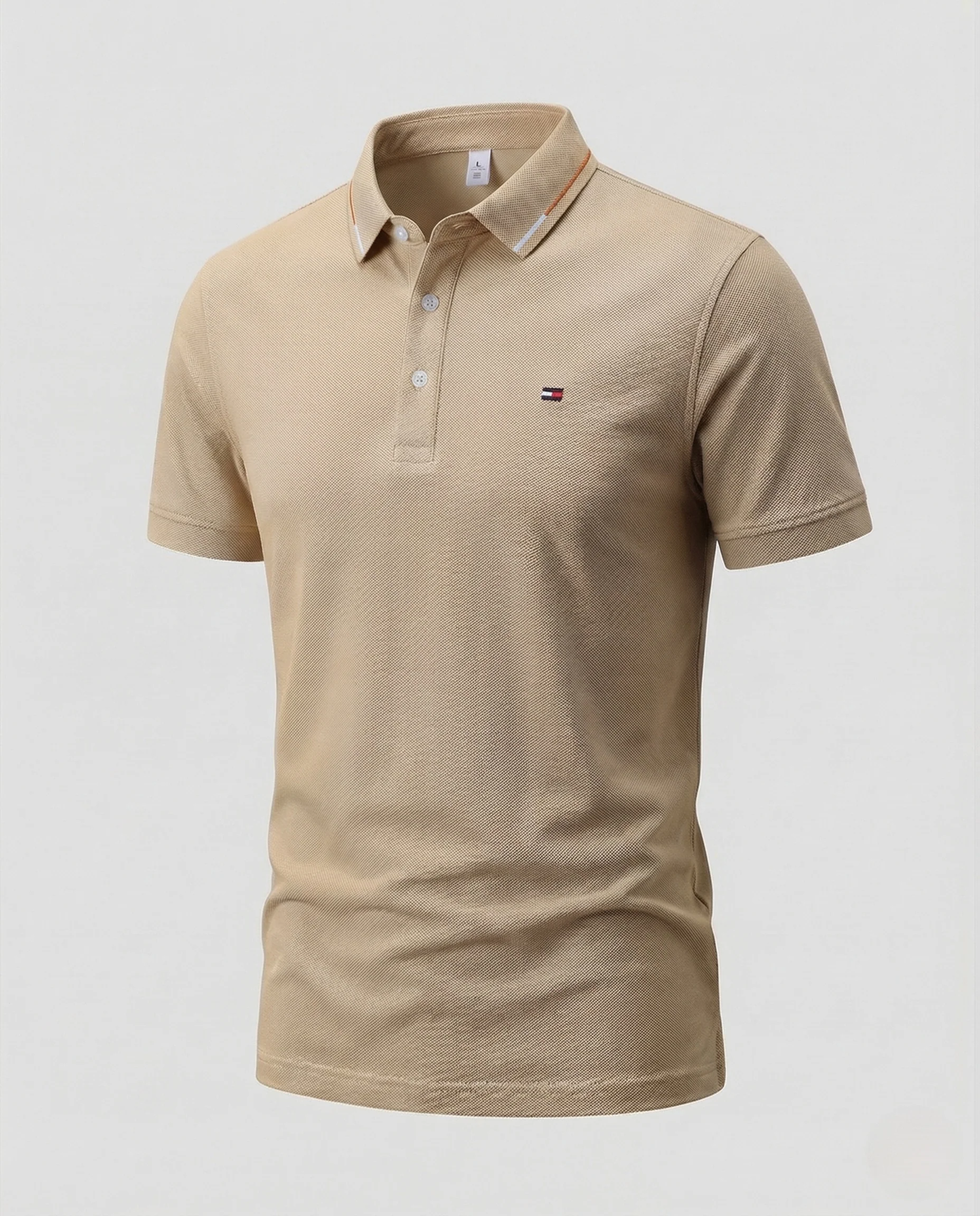 Herren Poloshirt Piqué Klassisch mit Sticklogo - Image 9