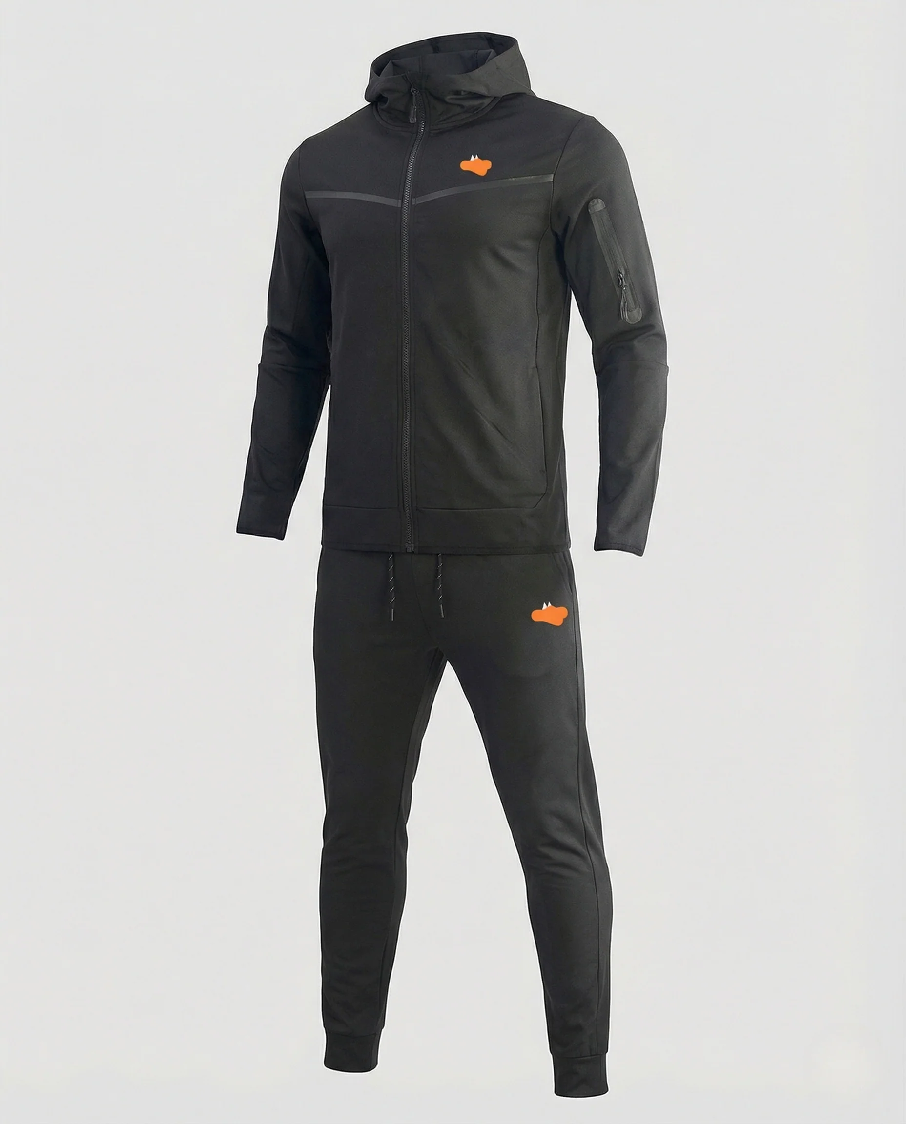 Herren Softshell-Trainingsanzug mit Kapuze - Image 4