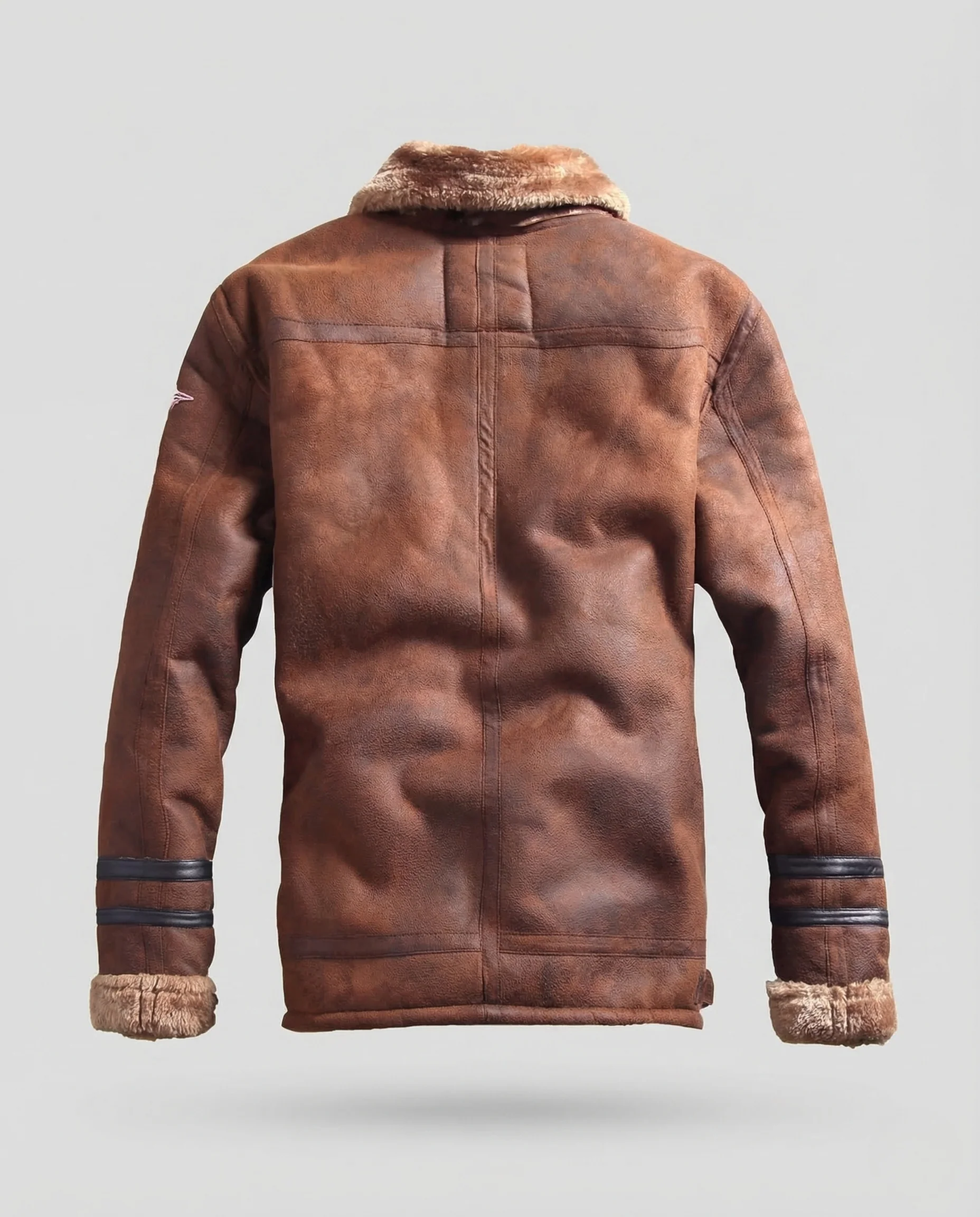 Herren Aviatorjacke Teddyfutter - Image 5