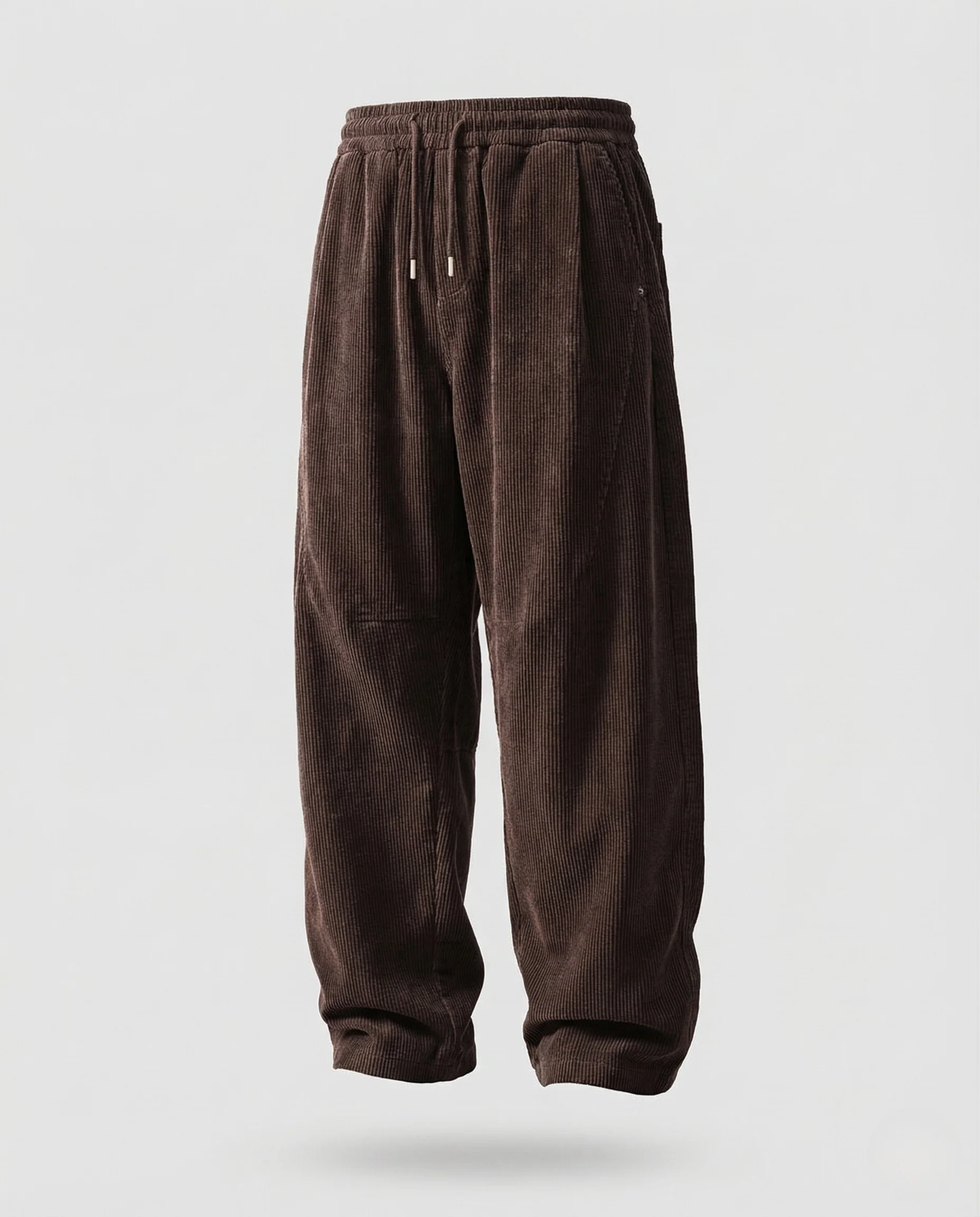 Herren Cordhose Bundfalten Weites Bein - Image 5