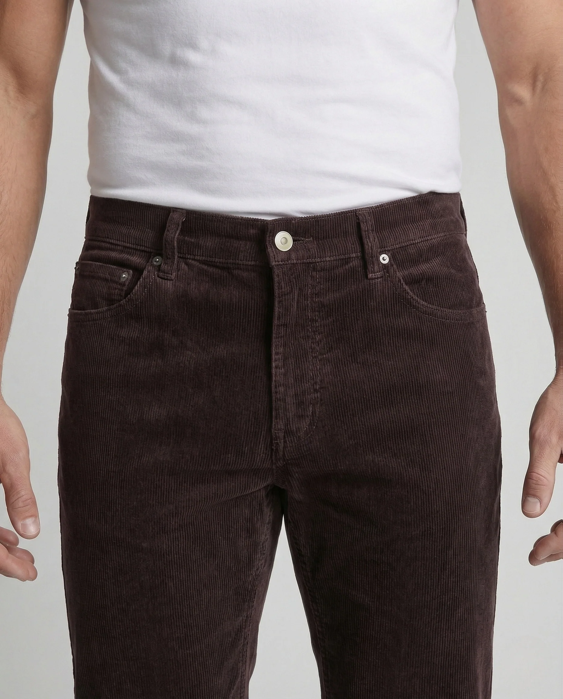 Herren Cord Chino Gerade - Image 3