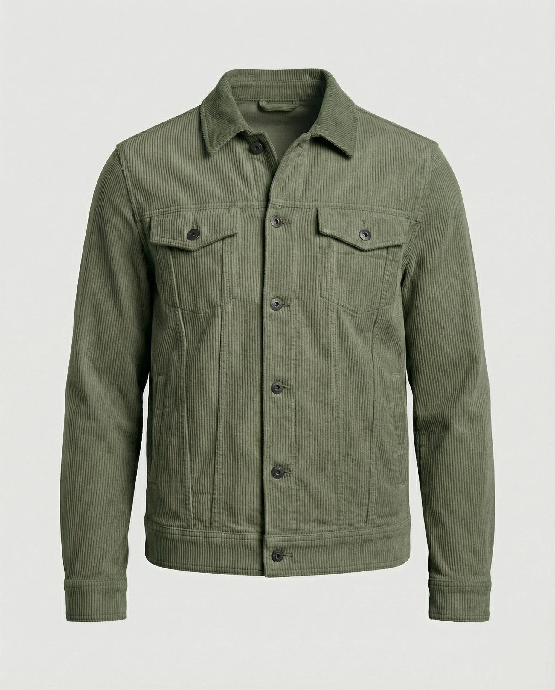 Cord Überhemdjacke Mit Druckknöpfen Herren - Image 5