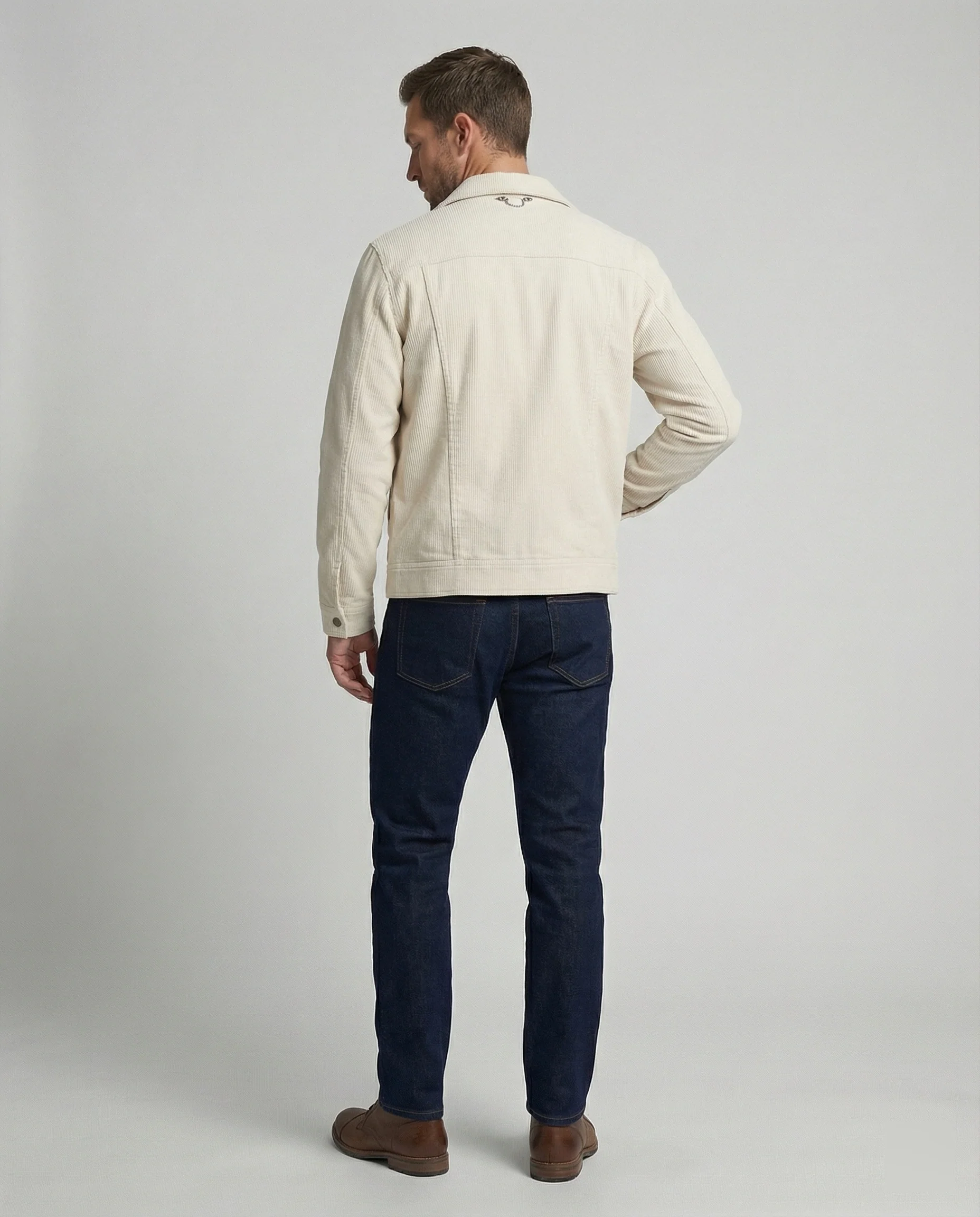Cord Überhemdjacke Mit Druckknöpfen Herren - Image 6