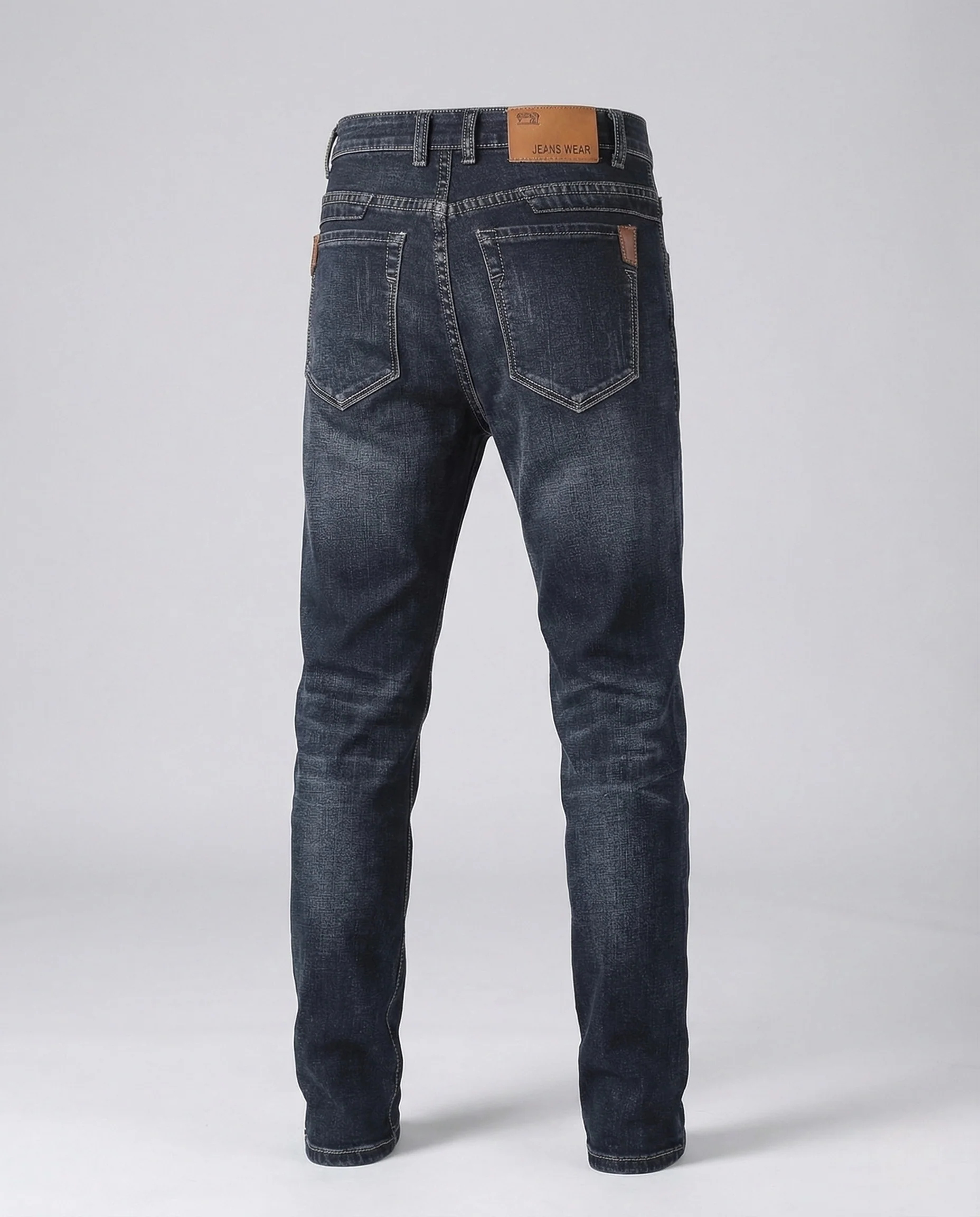 Herren Jeans Gerade Elastisch - Image 5