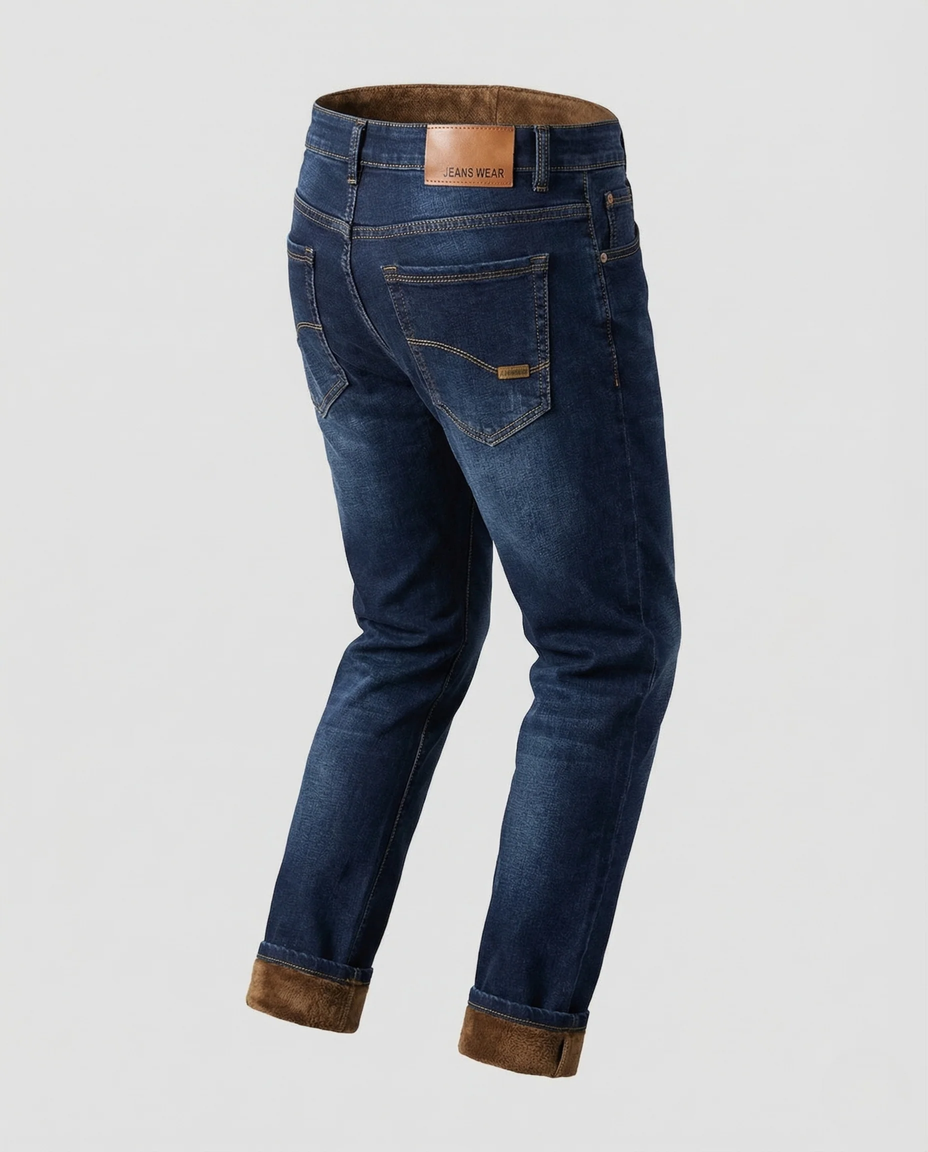 Herren Thermo Jeans Gerade - Image 5