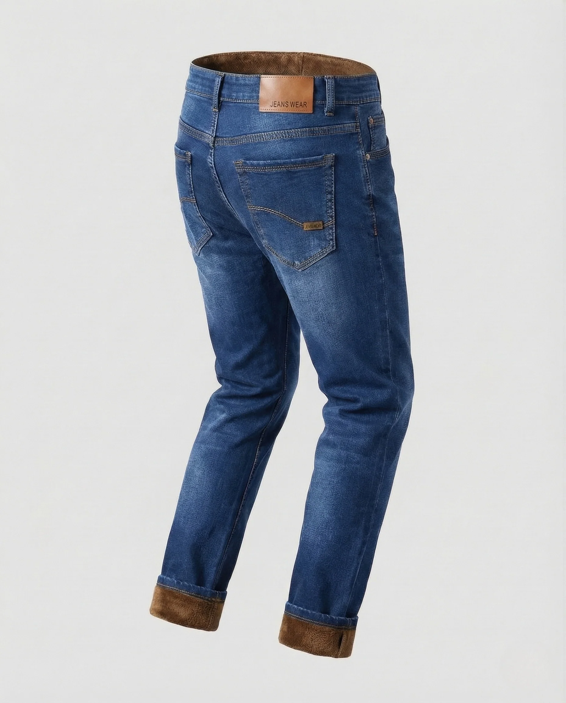 Herren Thermo Jeans Gerade - Image 6