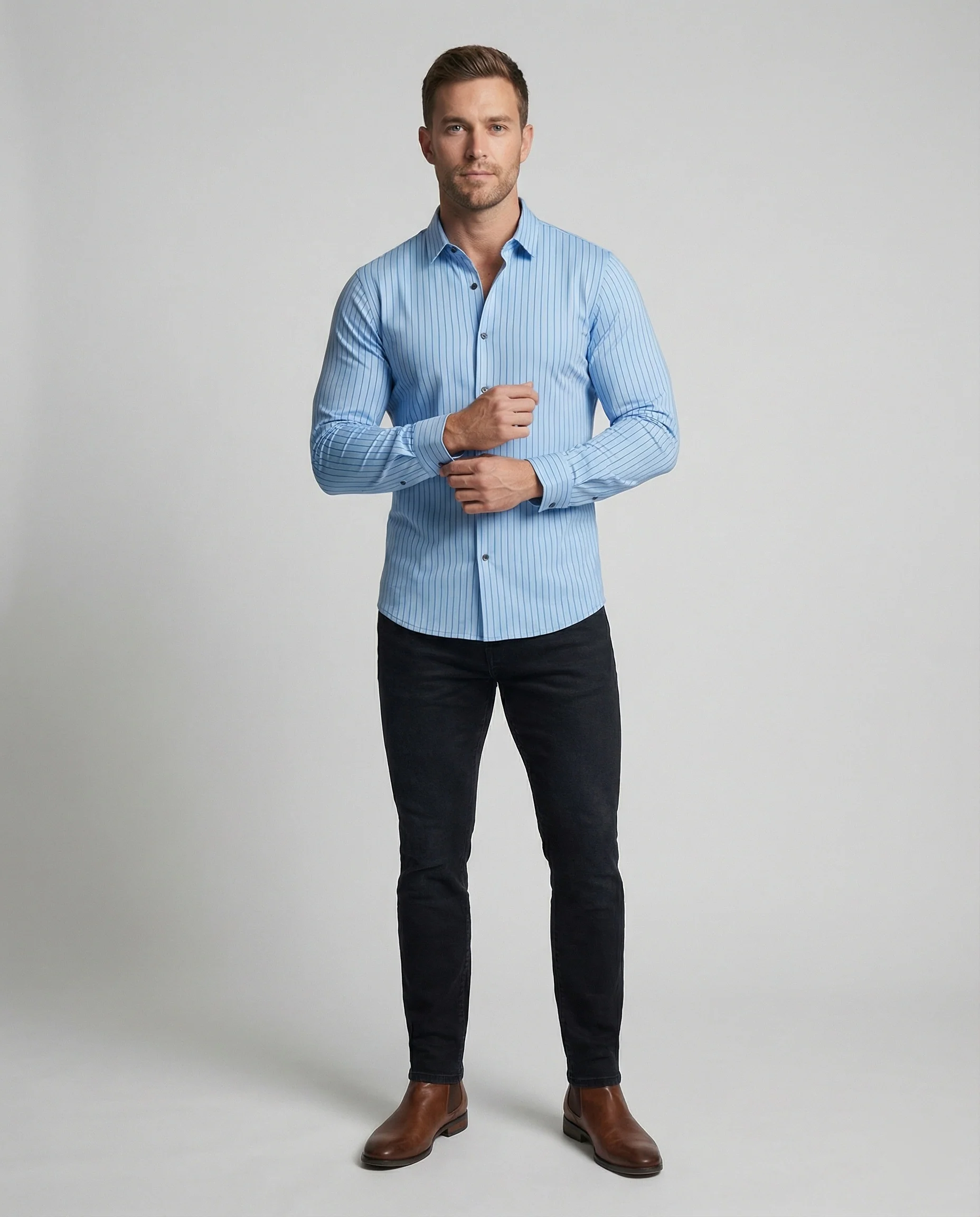 Herren Trainingshose Herren Chino Stil - Image 11