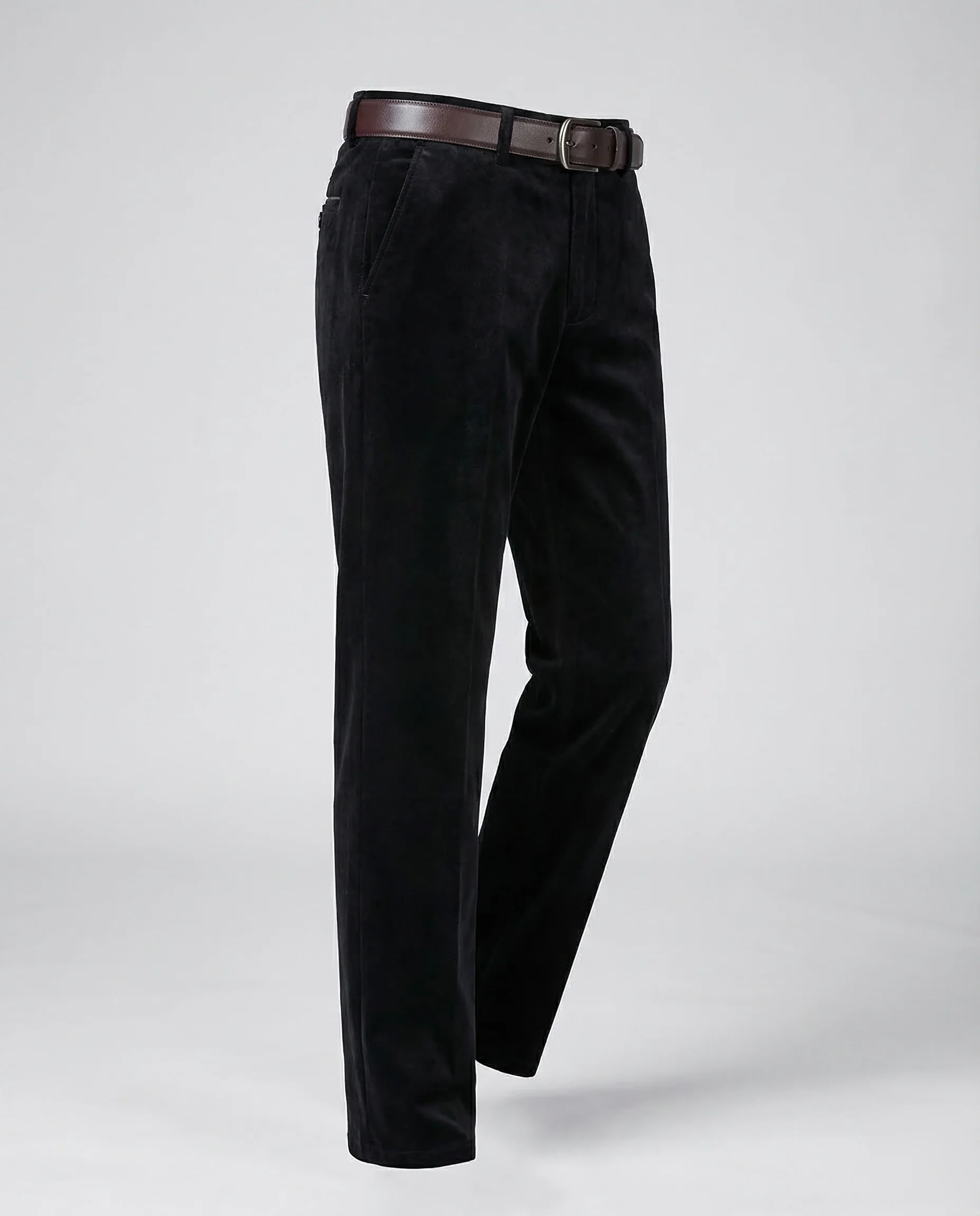 Herren Feincordhose Gerade Bügelfalte - Image 5