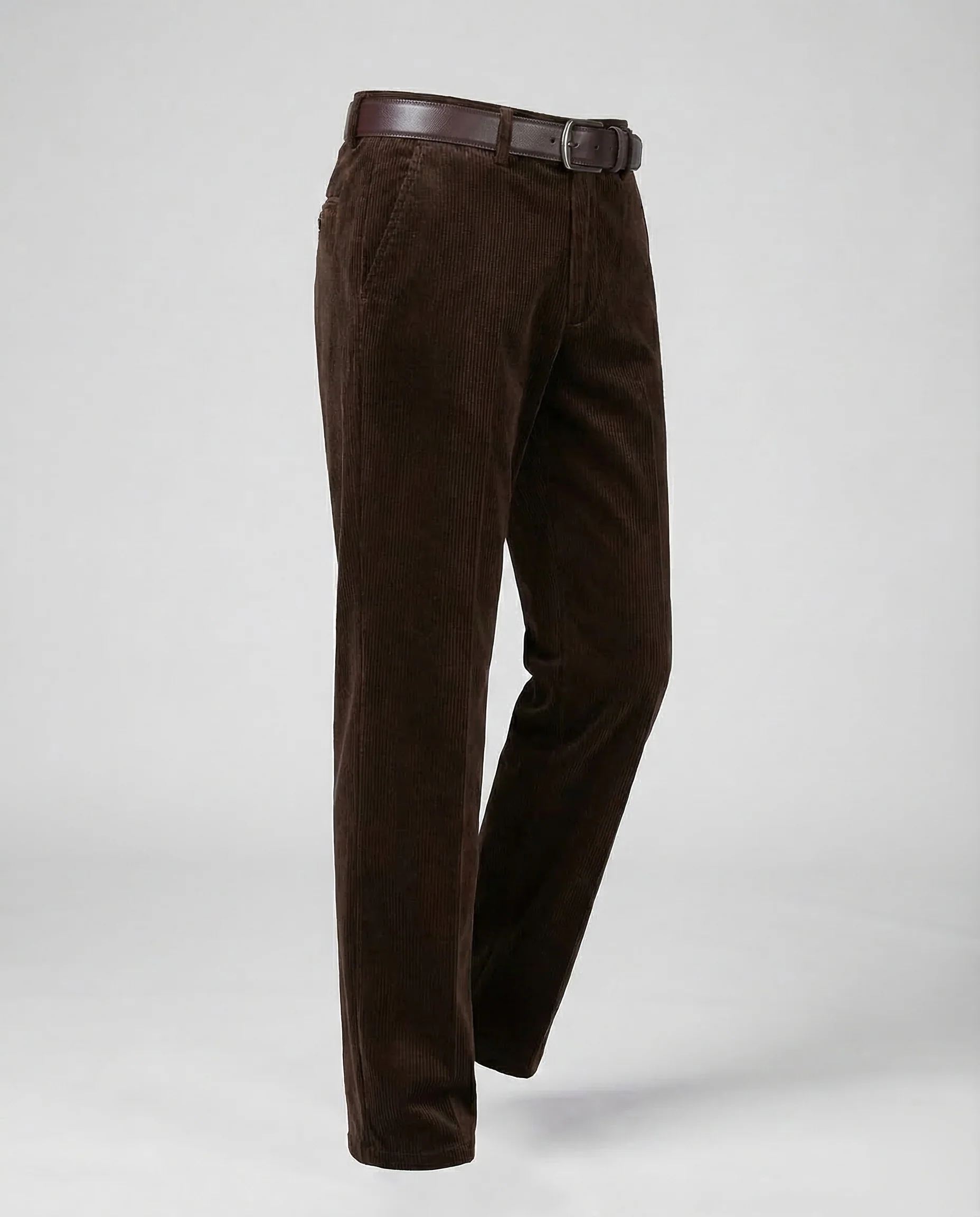 Herren Feincordhose Gerade Bügelfalte - Image 8