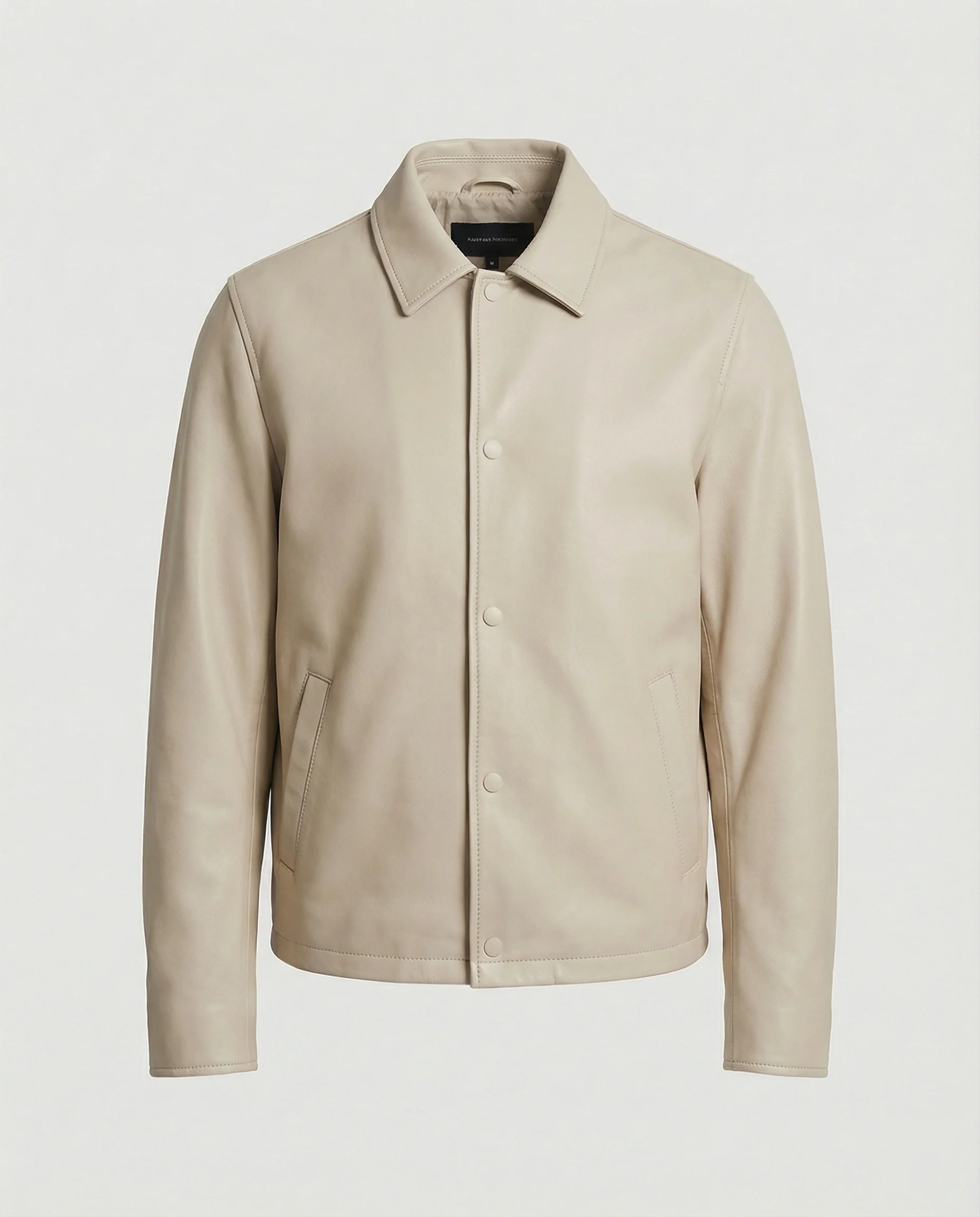 Herren Lederoptik Übergangsjacke - Image 2