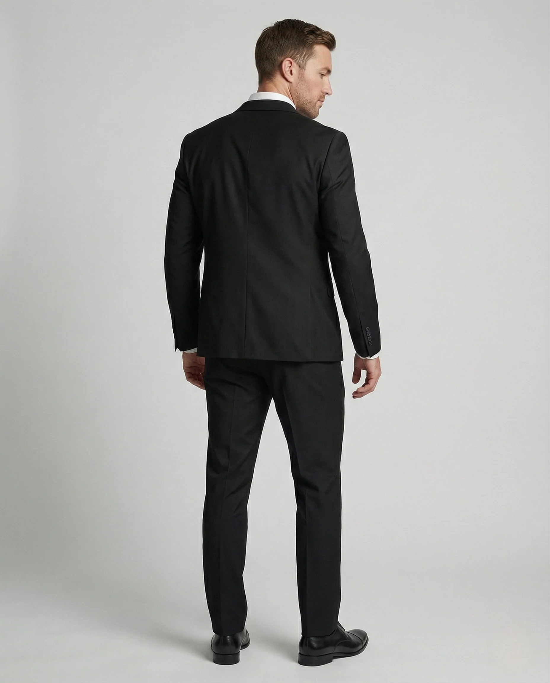 Businessanzug Slim Fit Wollmix Herren - Image 3