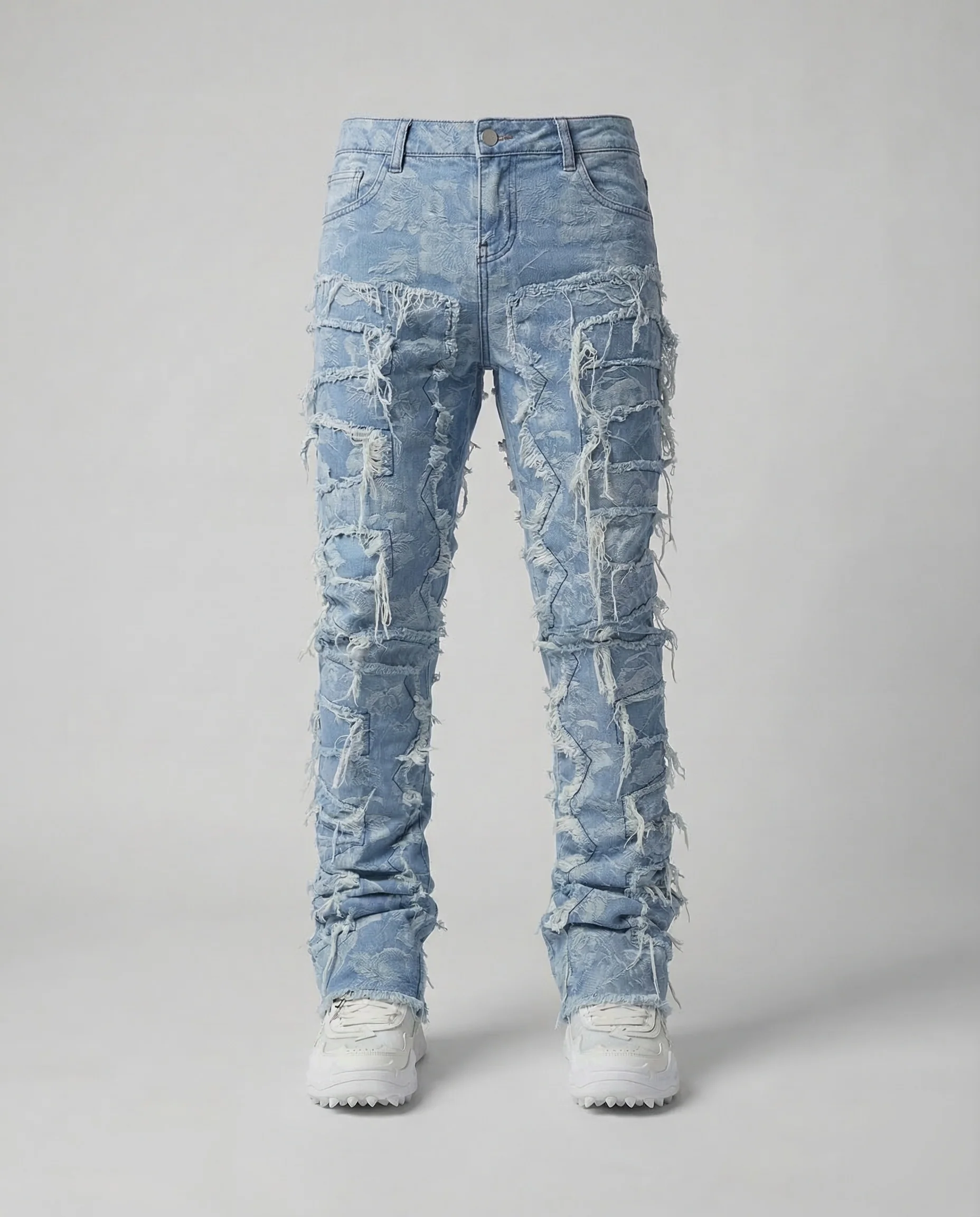 Herren Destroyed Jeans Slim - Image 12