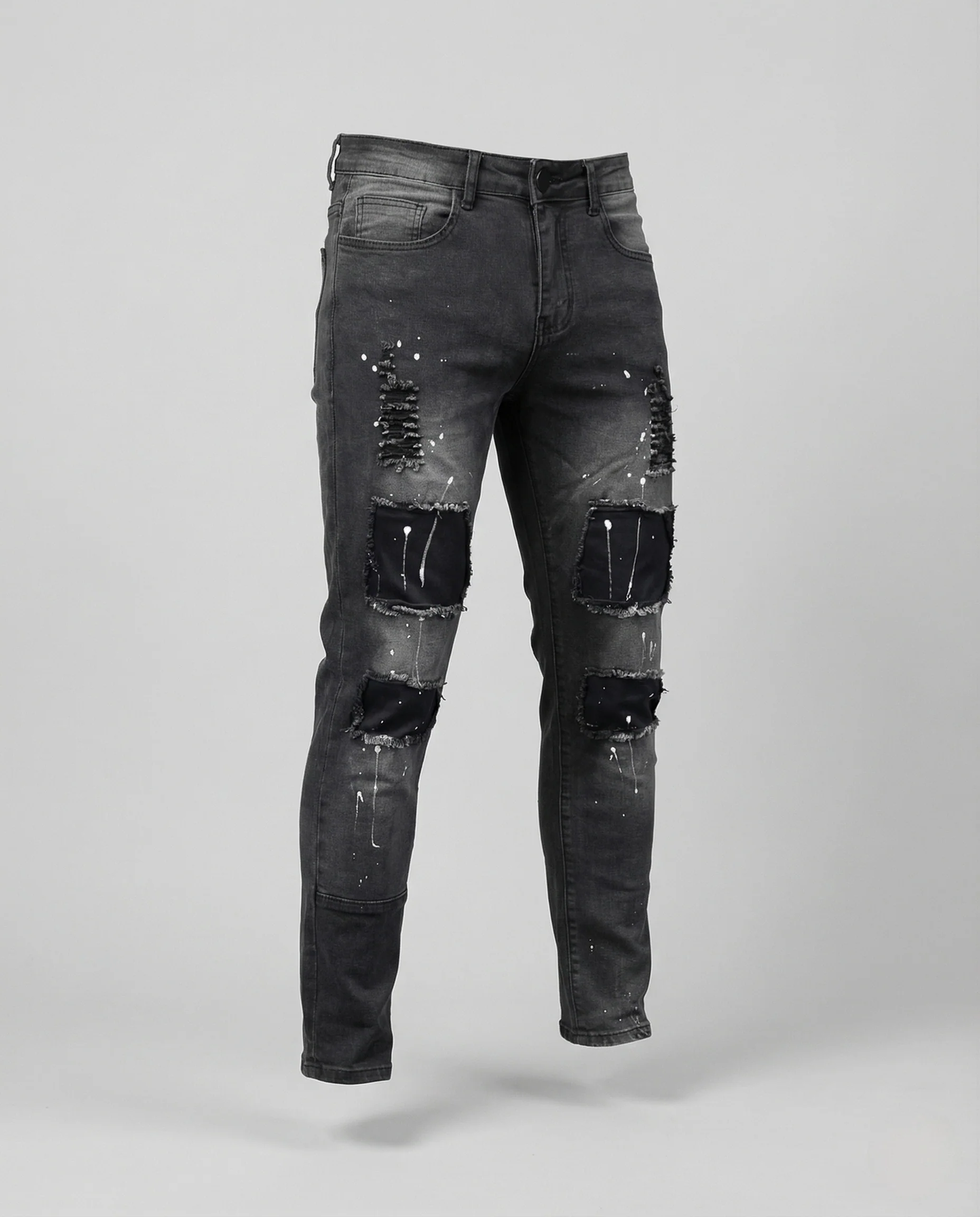 Herren Jeans Skinny Used - Image 4