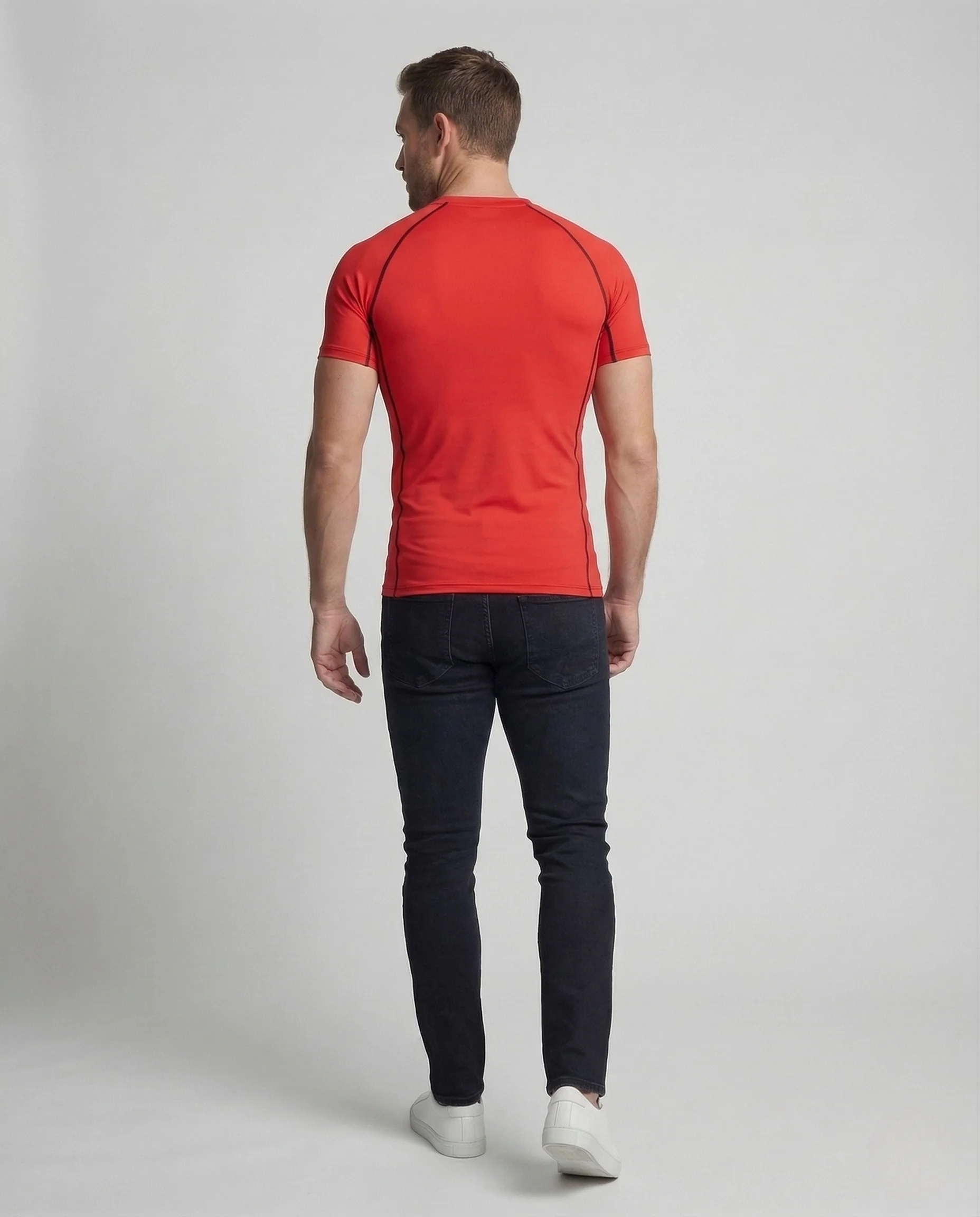 Herren Kompressionsshirt Sport Atmungsaktiv - Image 4