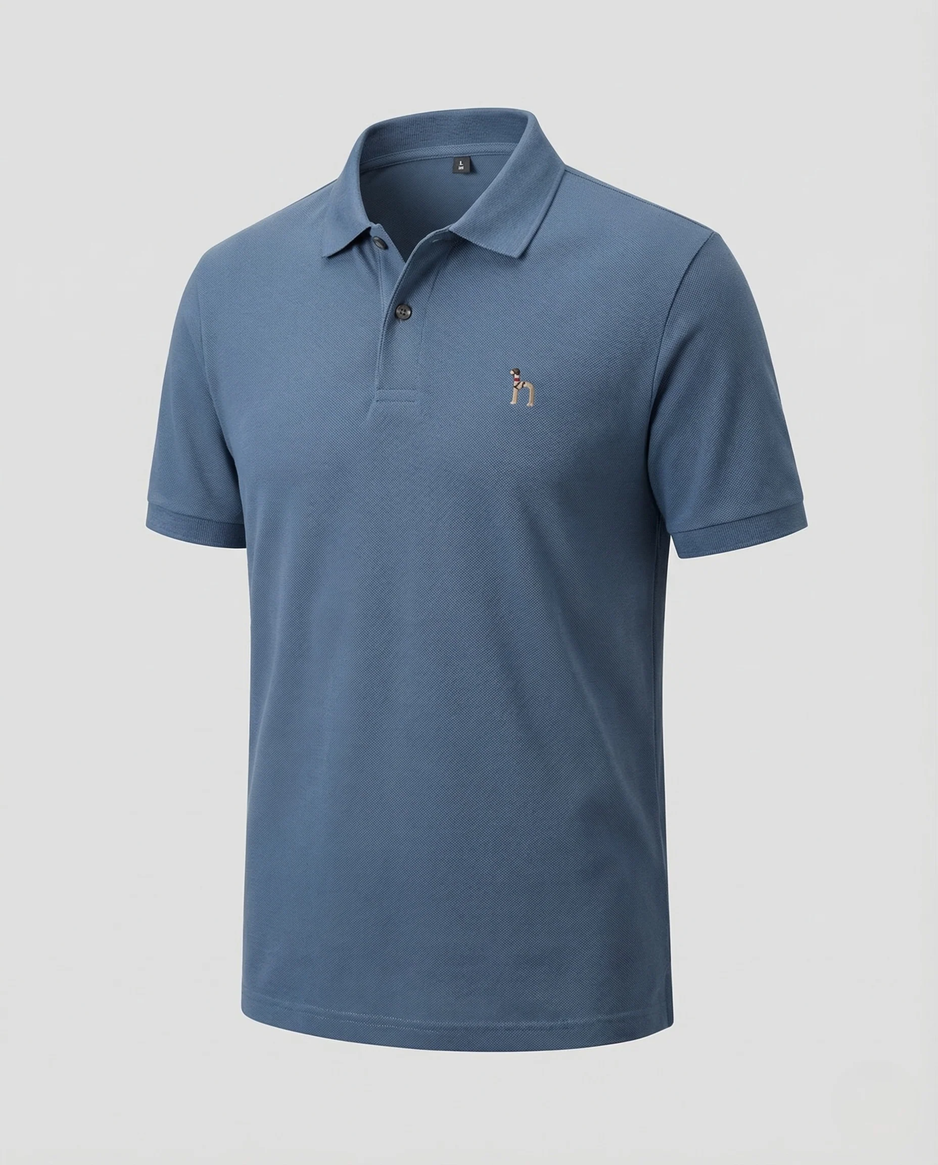 Herren Poloshirt Piqué Monogramm - Image 5