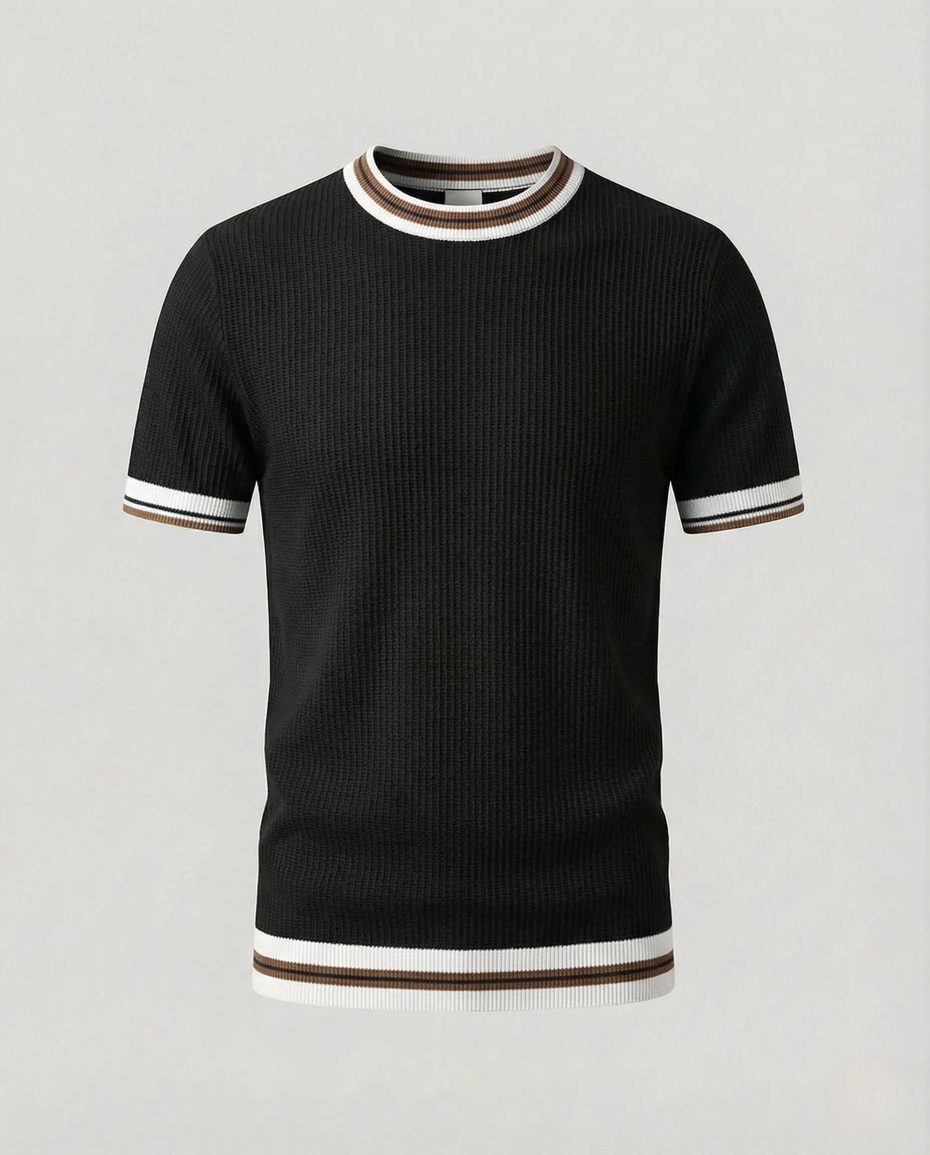 Freizeitkleidung Herren Feinstrick Shirt - Image 6