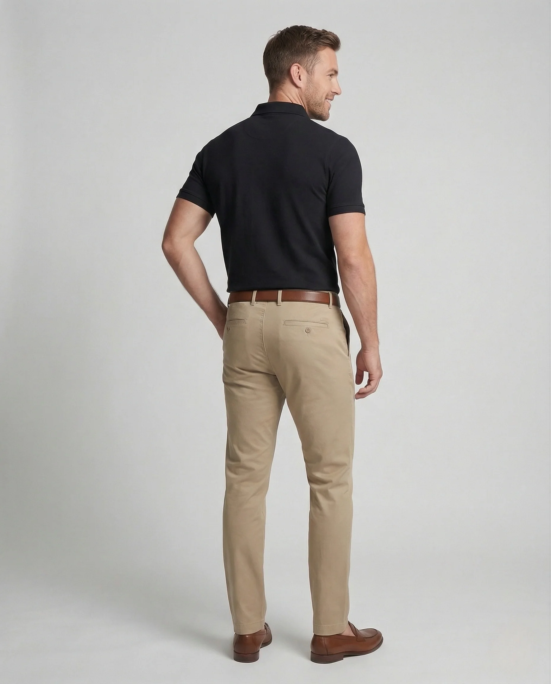 Herren Kurzarm Polo Figurbetont - Image 4