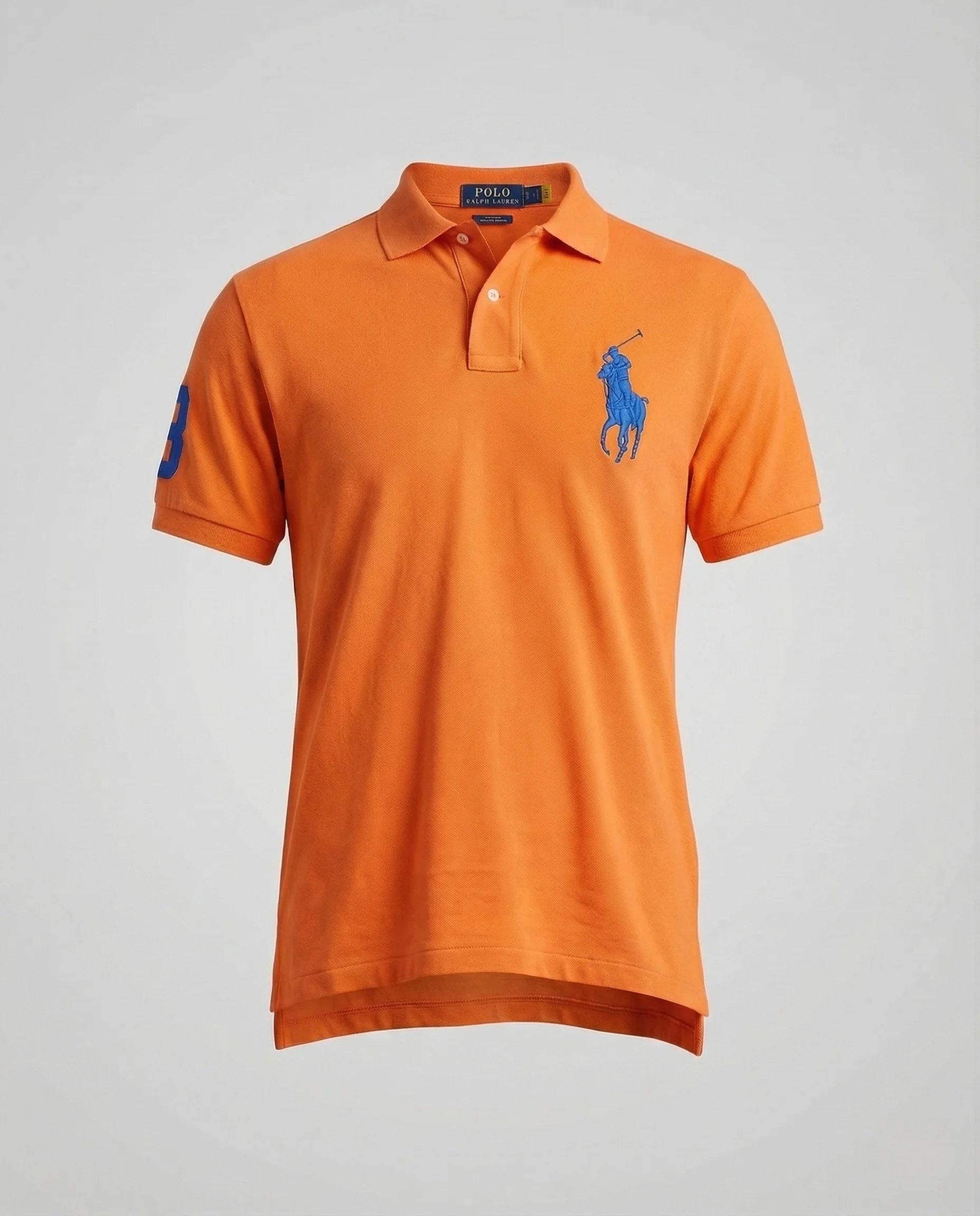 Herren Sport Poloshirt mit Stickerei Slim Fit - Image 11
