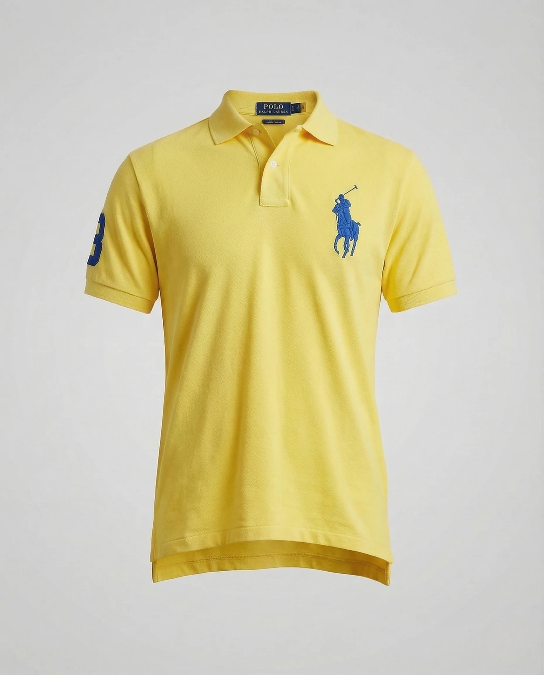 Herren Sport Poloshirt mit Stickerei Slim Fit - Image 14