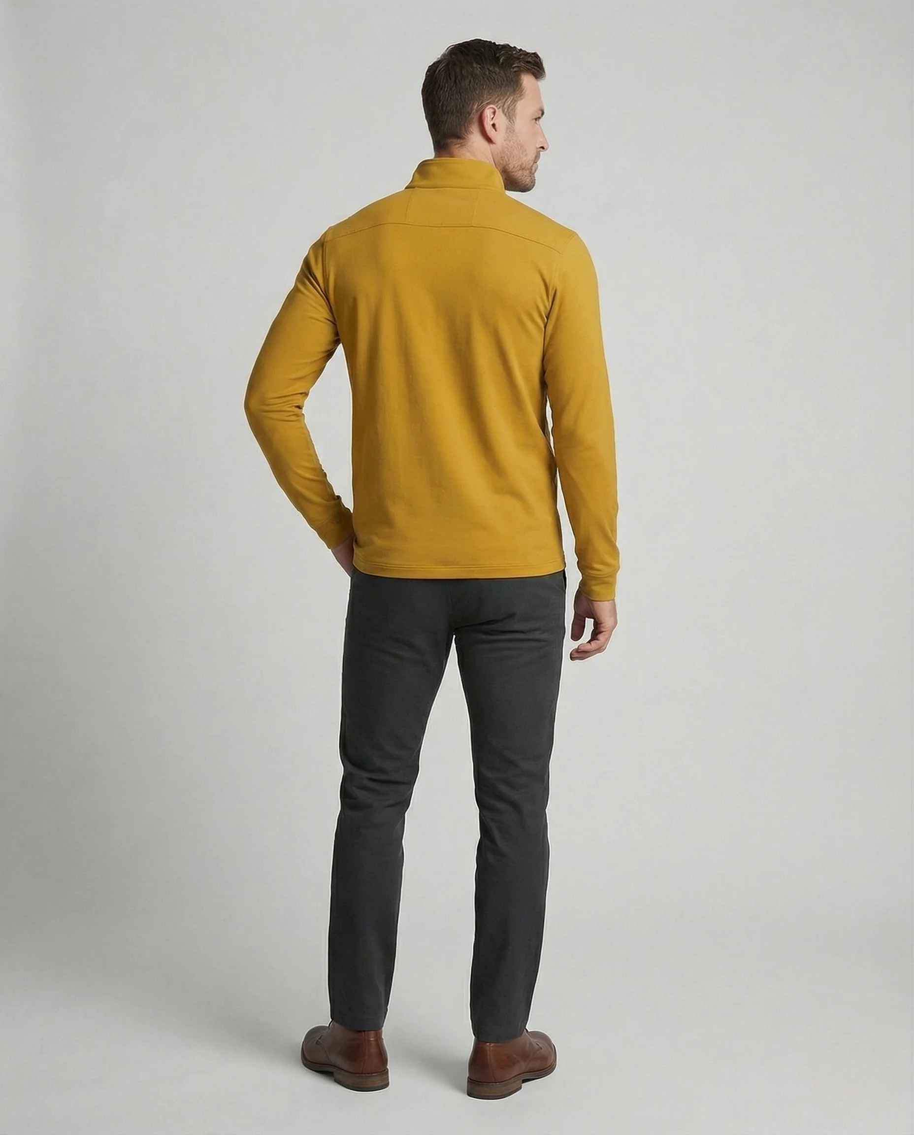 Funktions Pullover Halbzip Herren - Image 3
