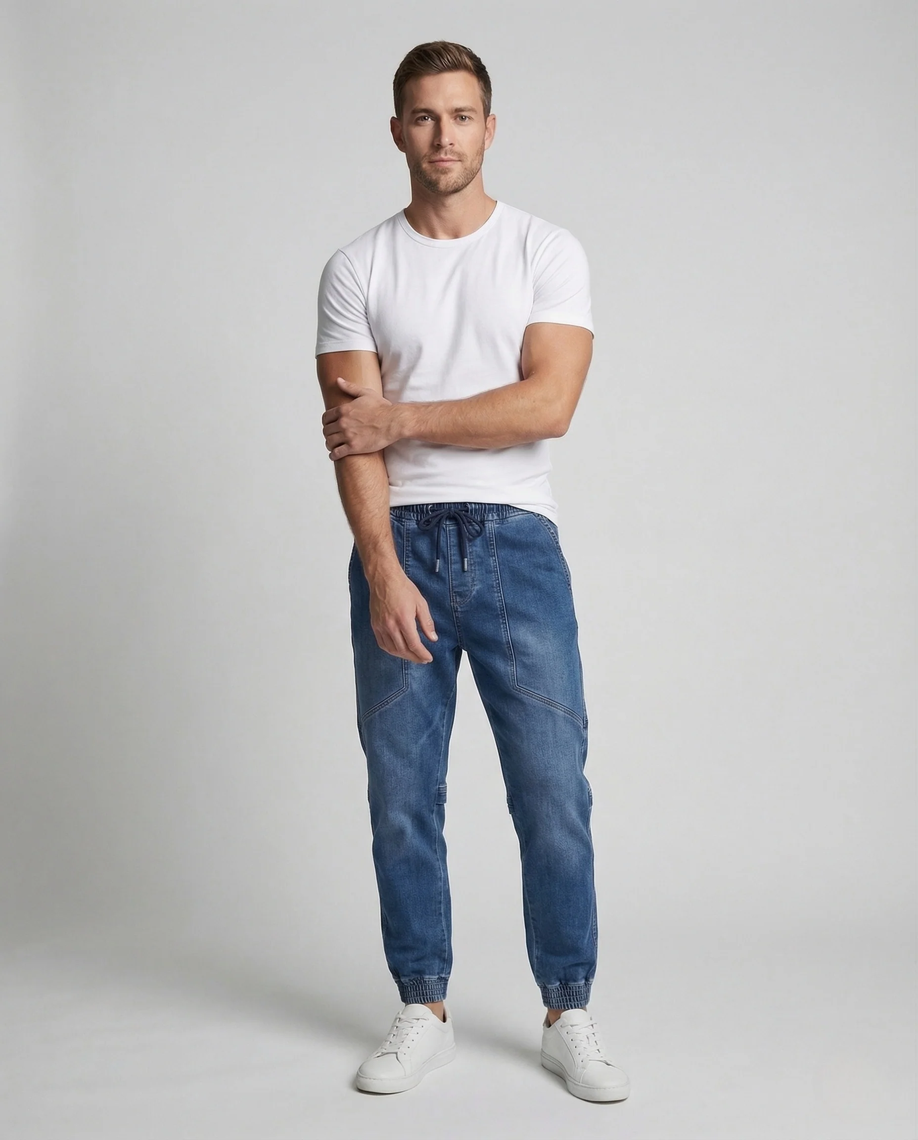 Herren Thermo Cargo Jogginghose gefüttert