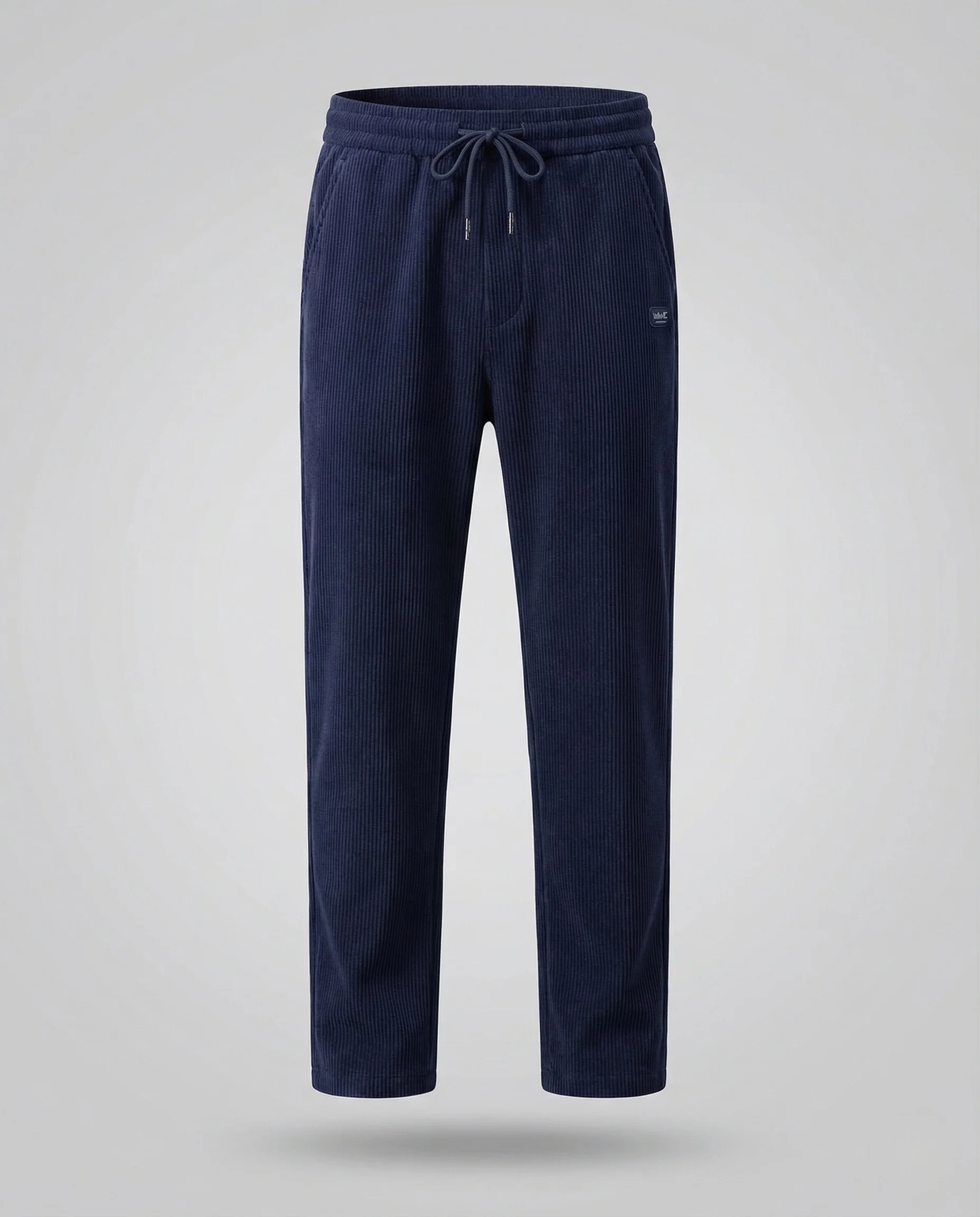 Herren gefütterte Thermo-Cordhose mit Kordelzug & Reißverschlusstasche - Image 5