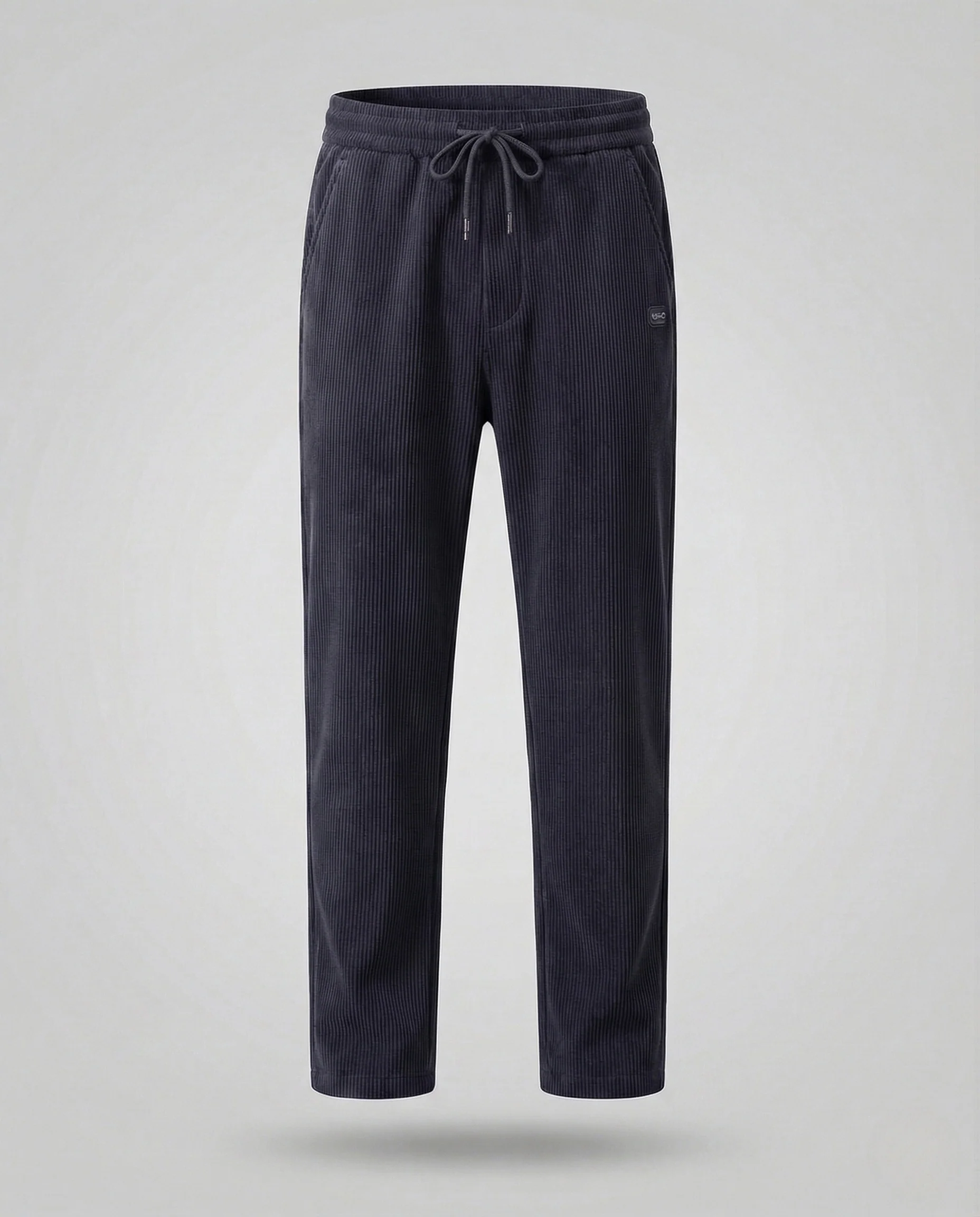 Herren gefütterte Thermo-Cordhose mit Kordelzug & Reißverschlusstasche - Image 6