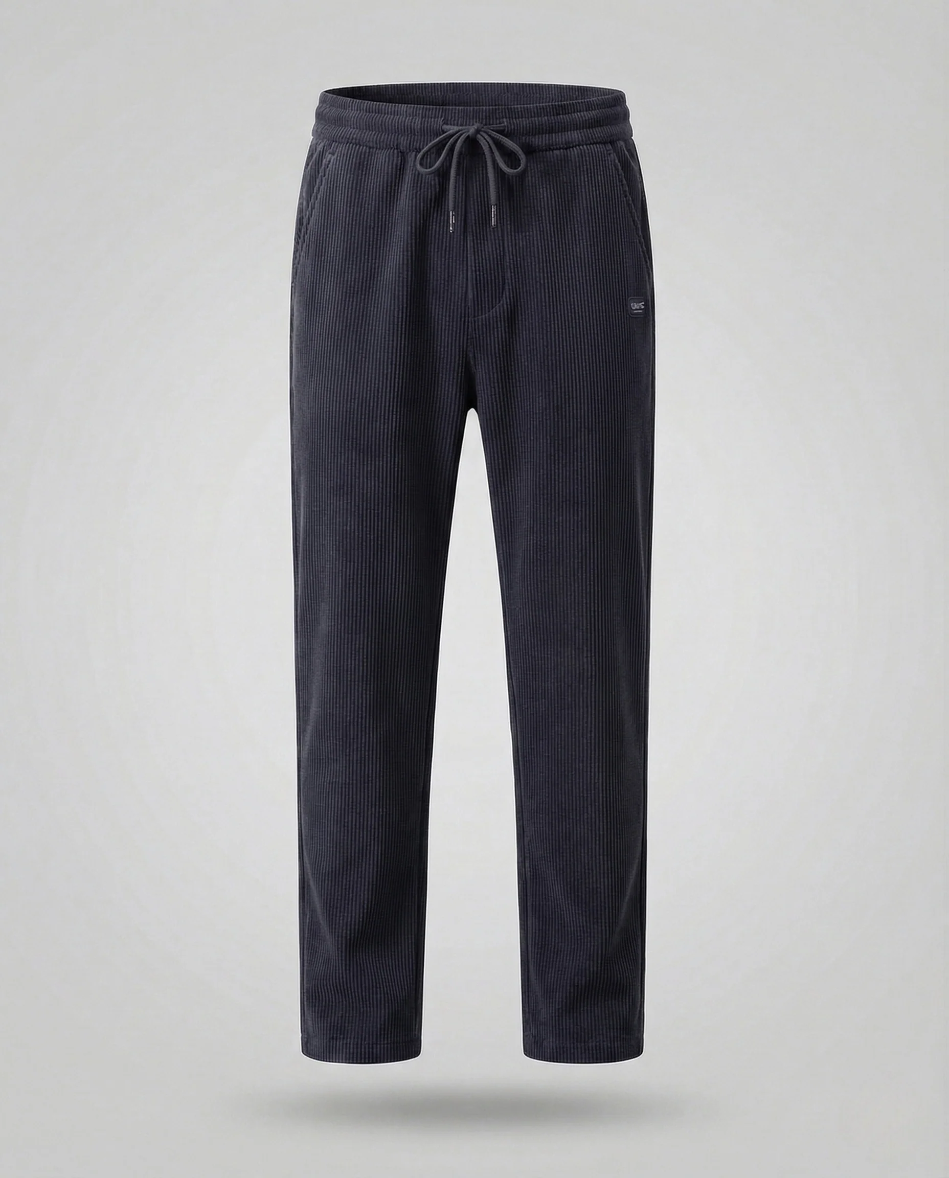 Herren gefütterte Thermo-Cordhose mit Kordelzug & Reißverschlusstasche - Image 7